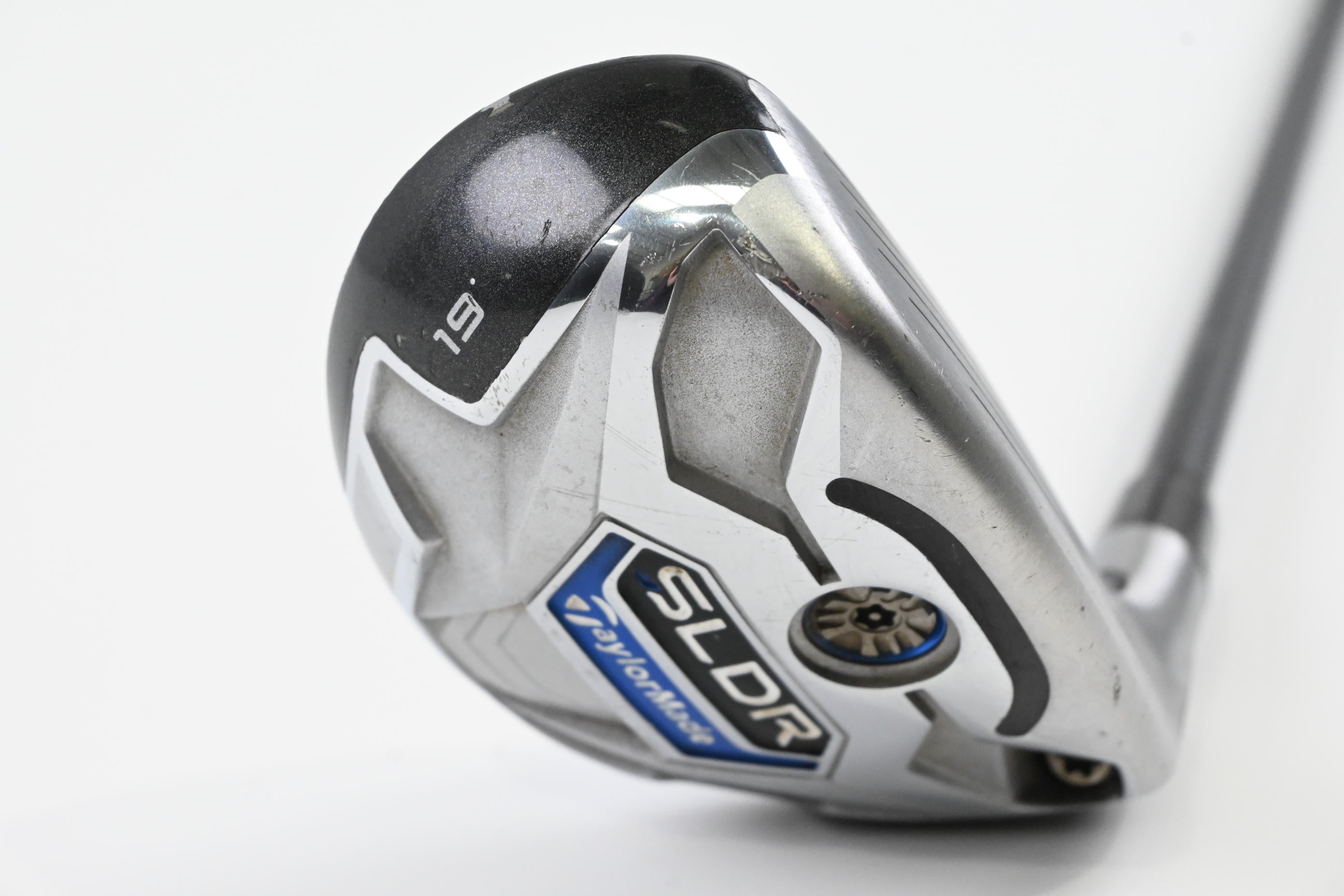 Taylormade SLDR #3 Hybrid / 19 Degree / Stiff Flex Fujikura Speeder 82 Shaft