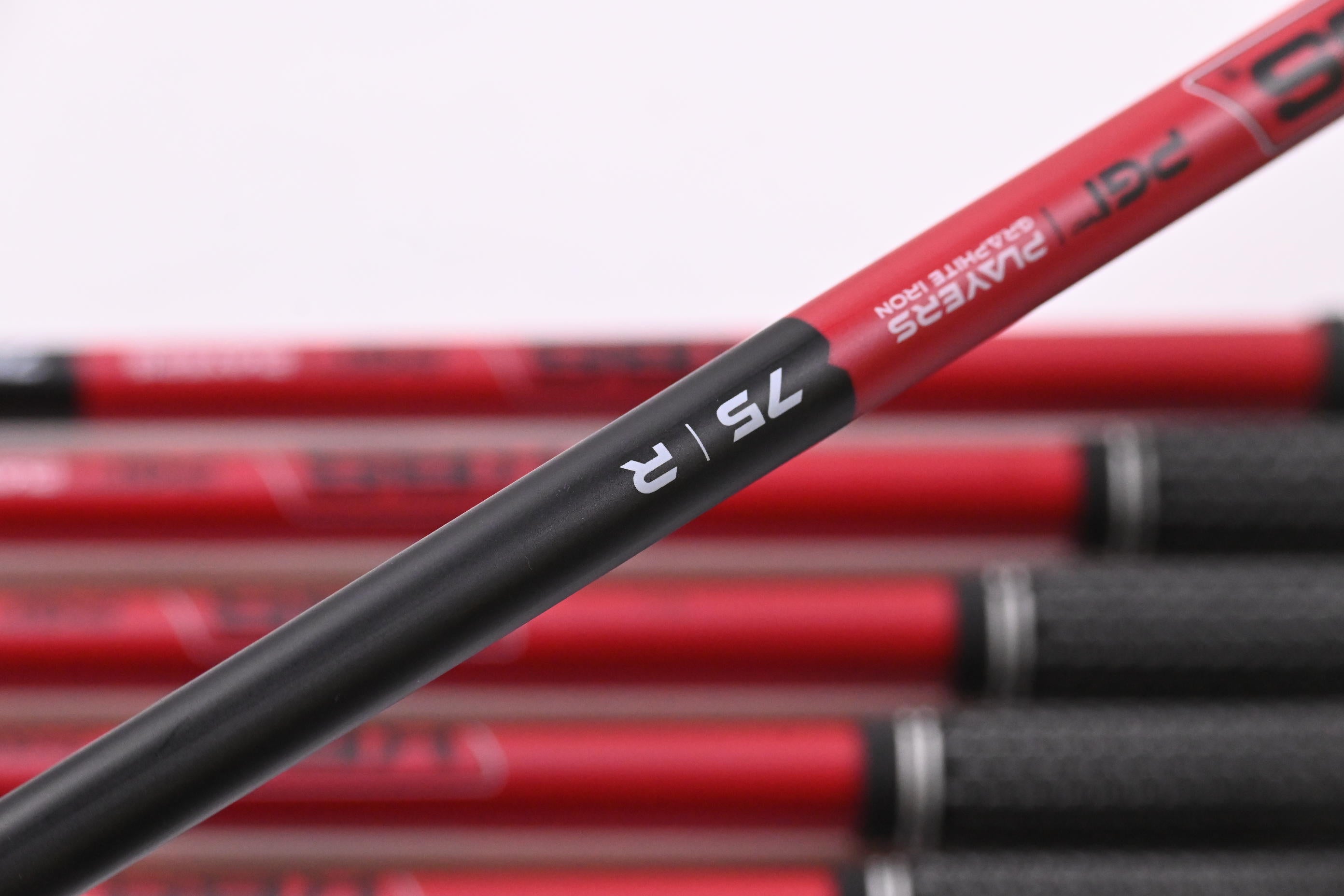 Left Hand Cobra Aerojet Irons / 5-PW+SW / Regular Flex KBS PGI 75 Shafts