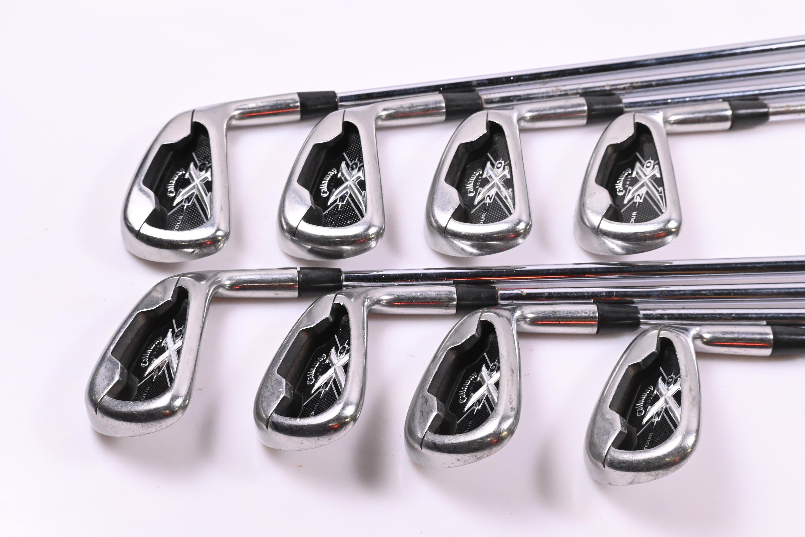 Callaway X-20 Tour Irons / 3-PW / Stiff Flex Project X Precision Flighted Shafts