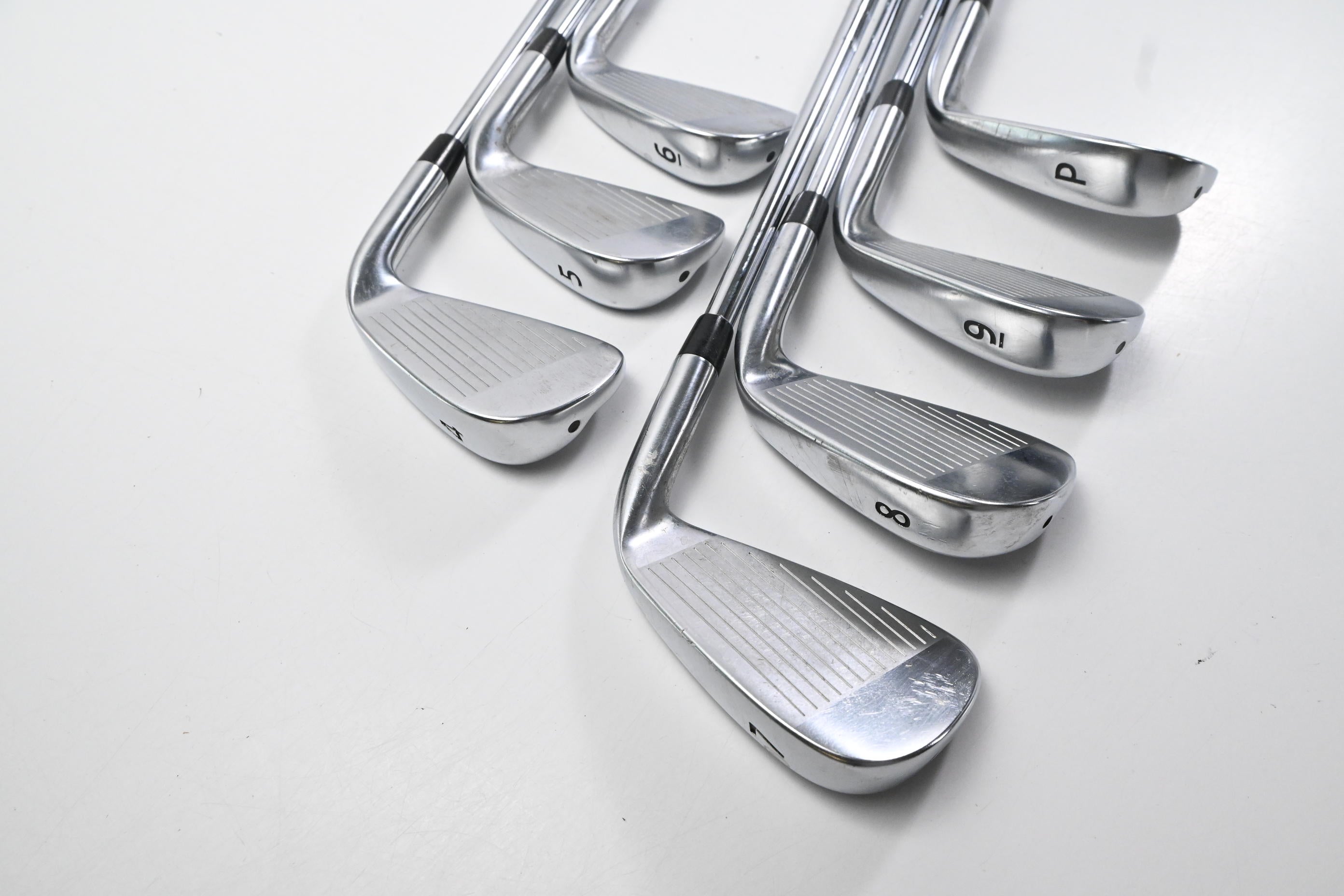 Left Hand Takomo 101 Irons / 4-PW / Stiff Flex KBS Tour Lite Shafts