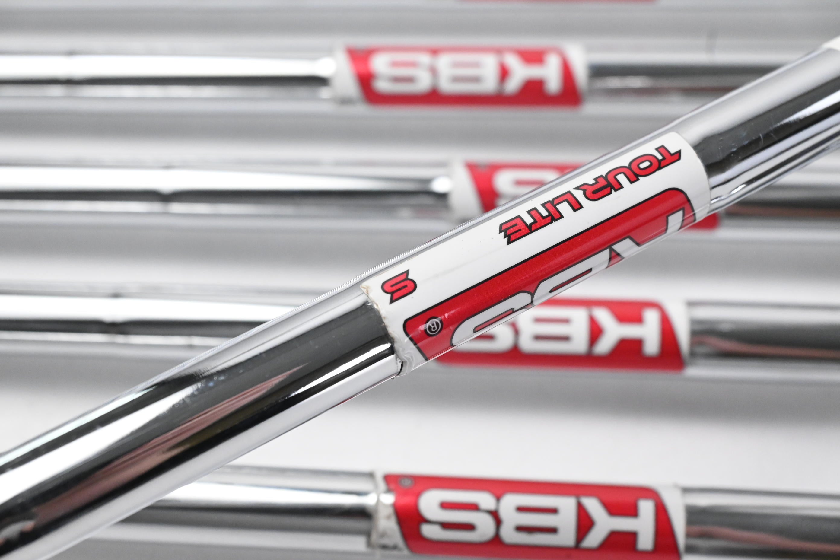 Left Hand Takomo 101 Irons / 4-PW / Stiff Flex KBS Tour Lite Shafts