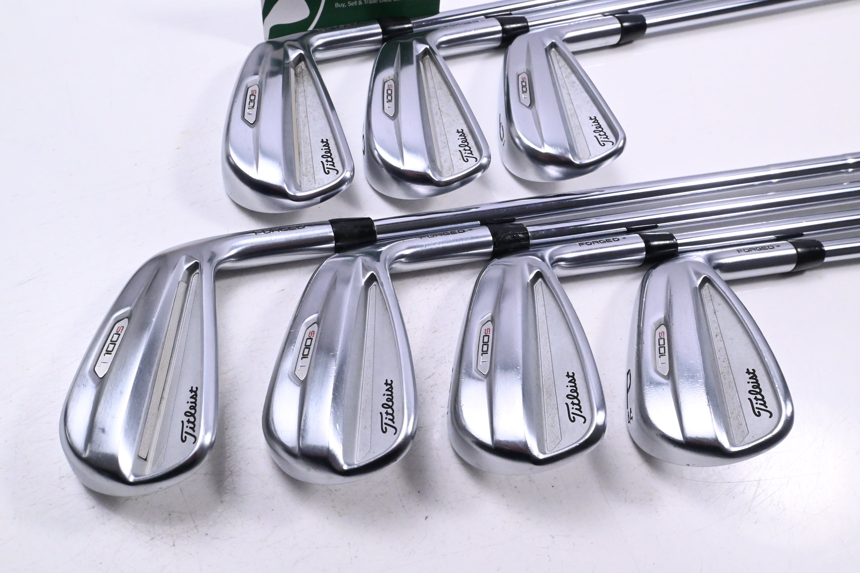 Titleist T100.S 2021 Irons / 4-PW / Stiff Flex True Temper AMT White S300
