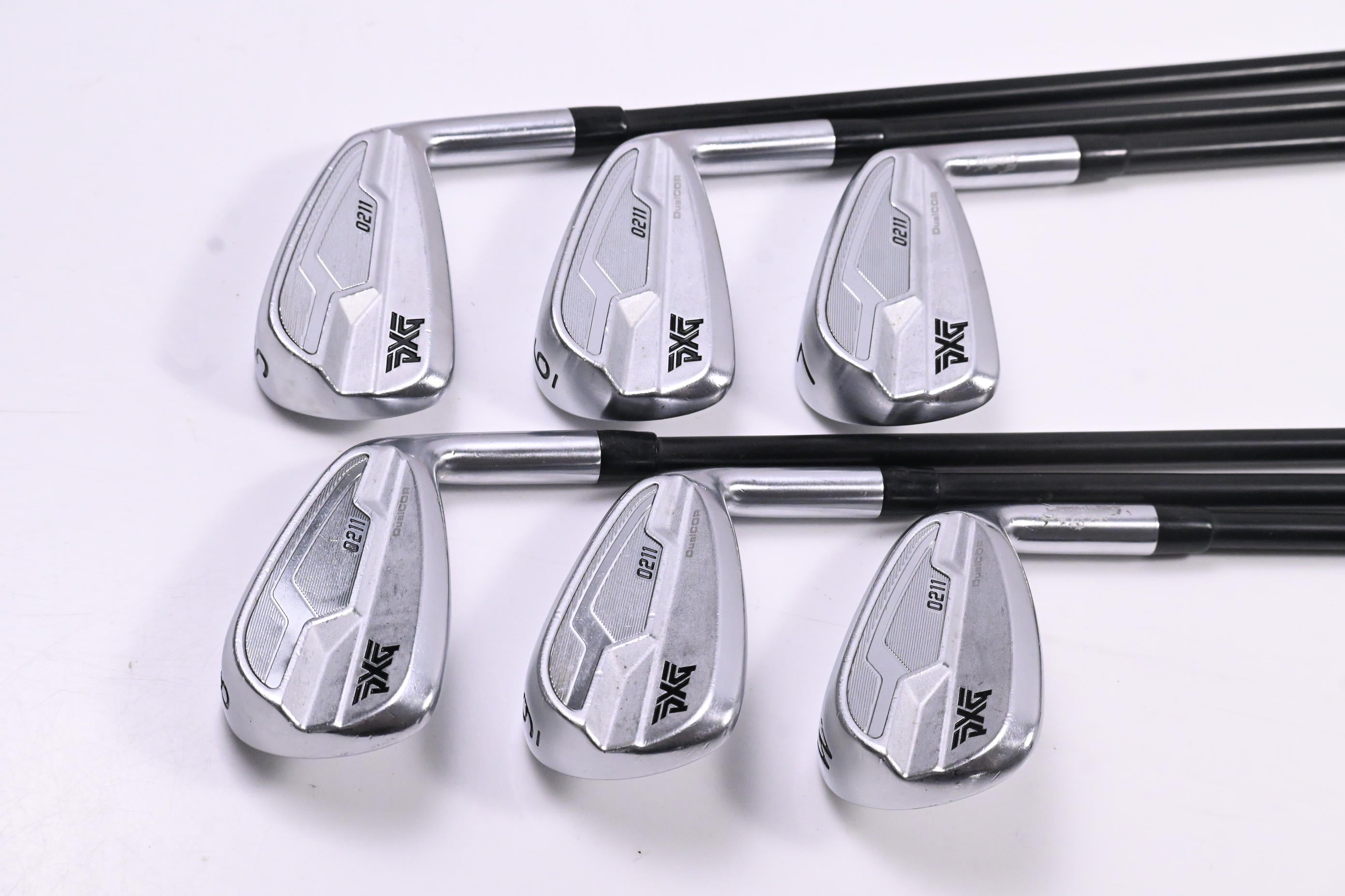 PXG 0211 DC Irons / 5-PW / Regular Flex Mitsubishi MMT Black 70 Shafts