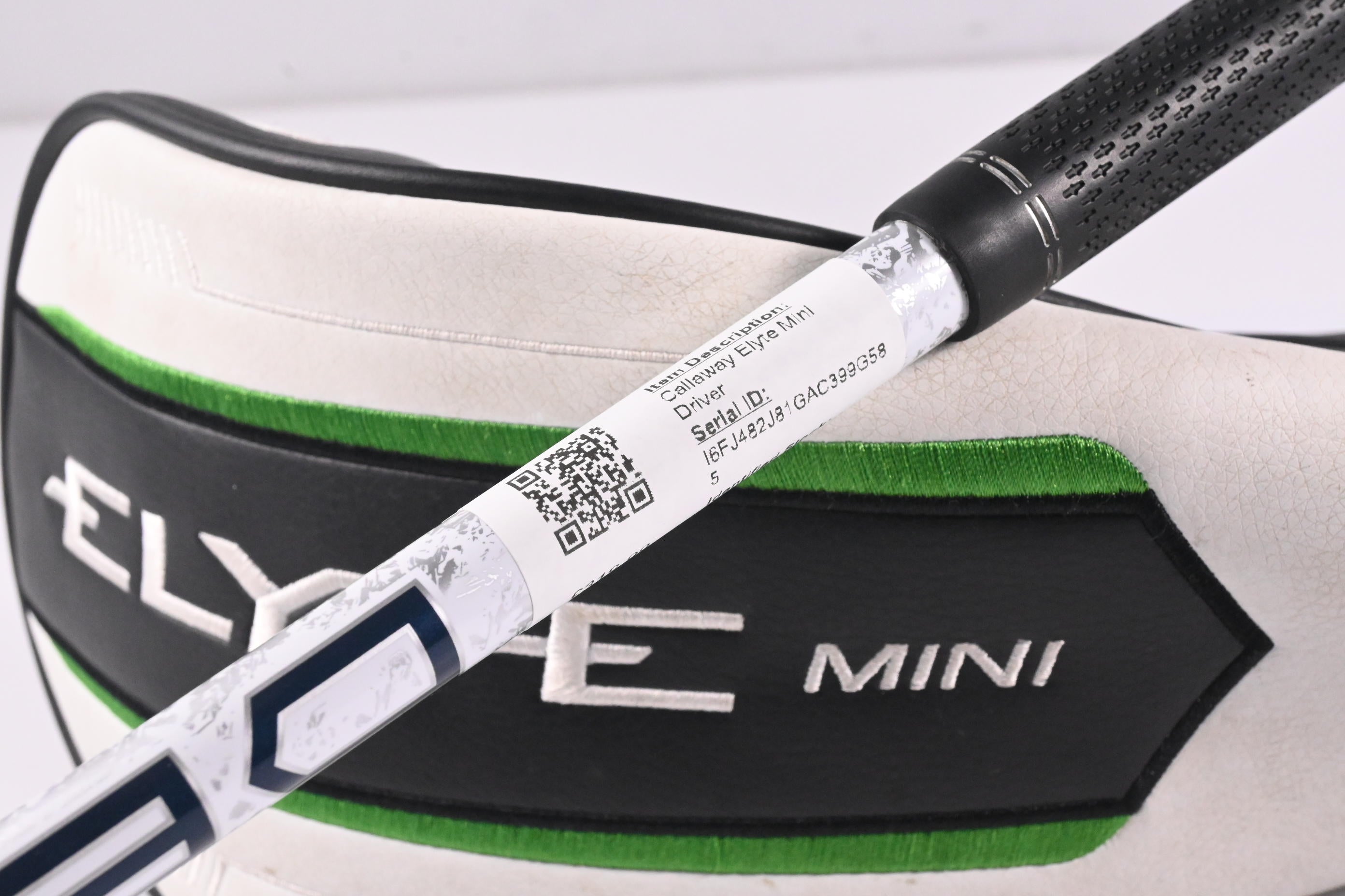 Callaway Elyte Mini Driver / 11.5 Degree / Regular Flex Denali Charcoal 50 Shaft