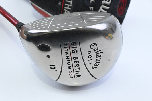 Left Hand Callaway Big Bertha Ti 454 Driver / 10 Degree / Regular Flex RCH 65