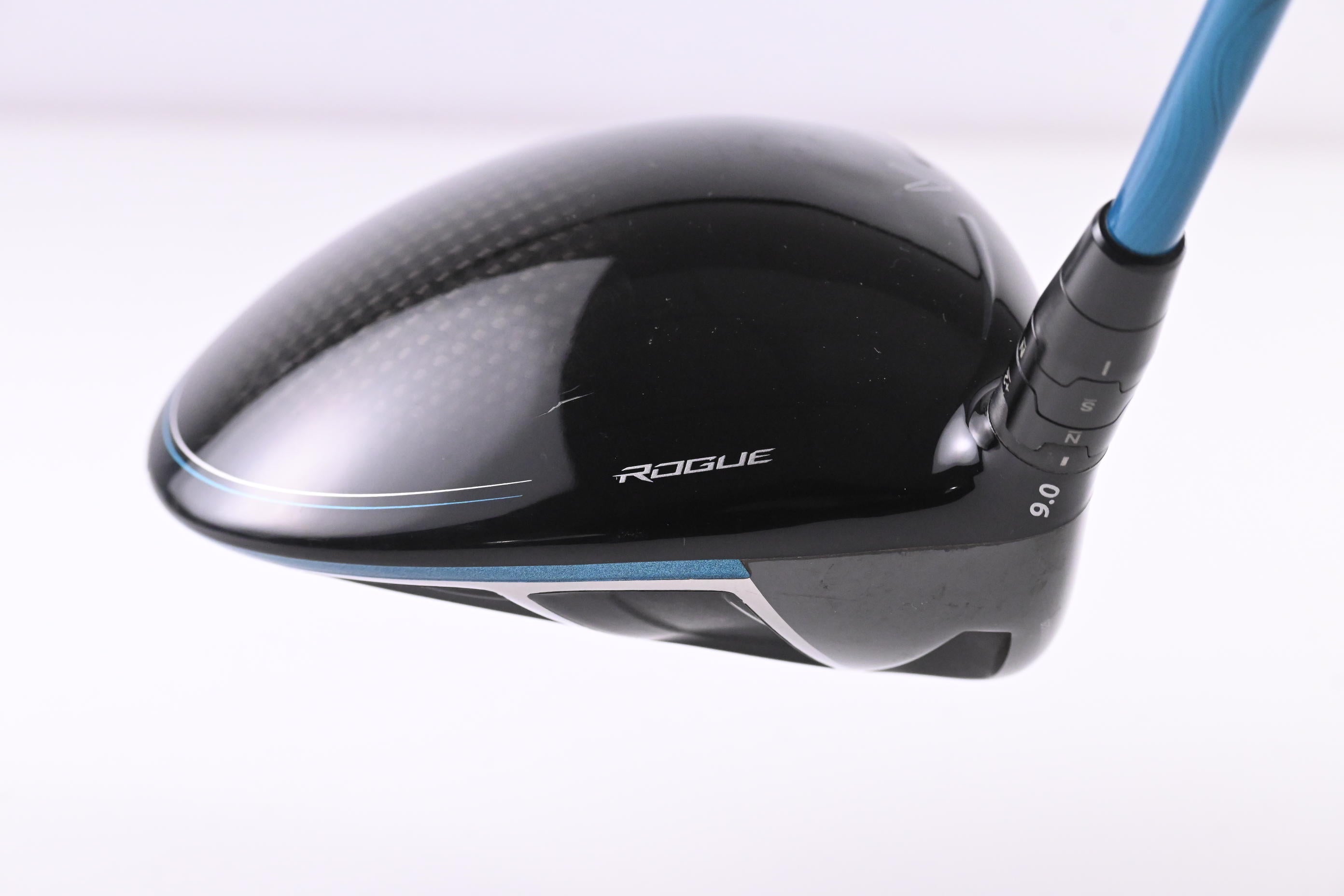 Left Hand Callaway Rogue Sub Zero Driver / 9 Degree / X-Flex Evenflow Blue 65