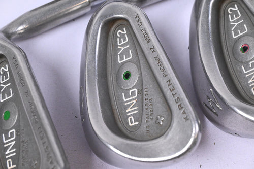 Ping Eye 2+ Irons / 5-SW / Green Dot / Stiff Flex Steel Shafts