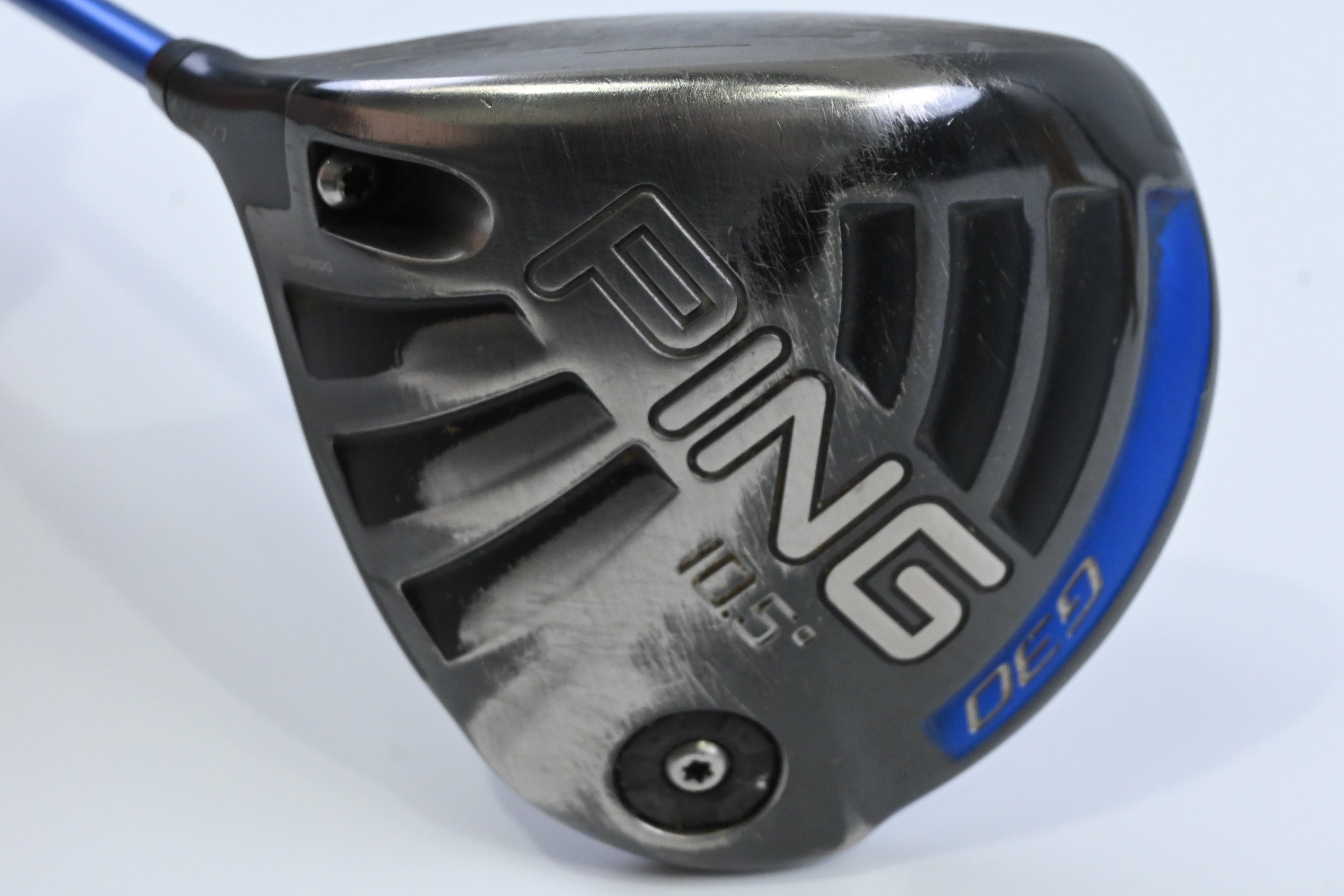 Left Hand Ping G30 Driver / 10.5 Degree / Regular Flex Ping TFC 419 Shaft