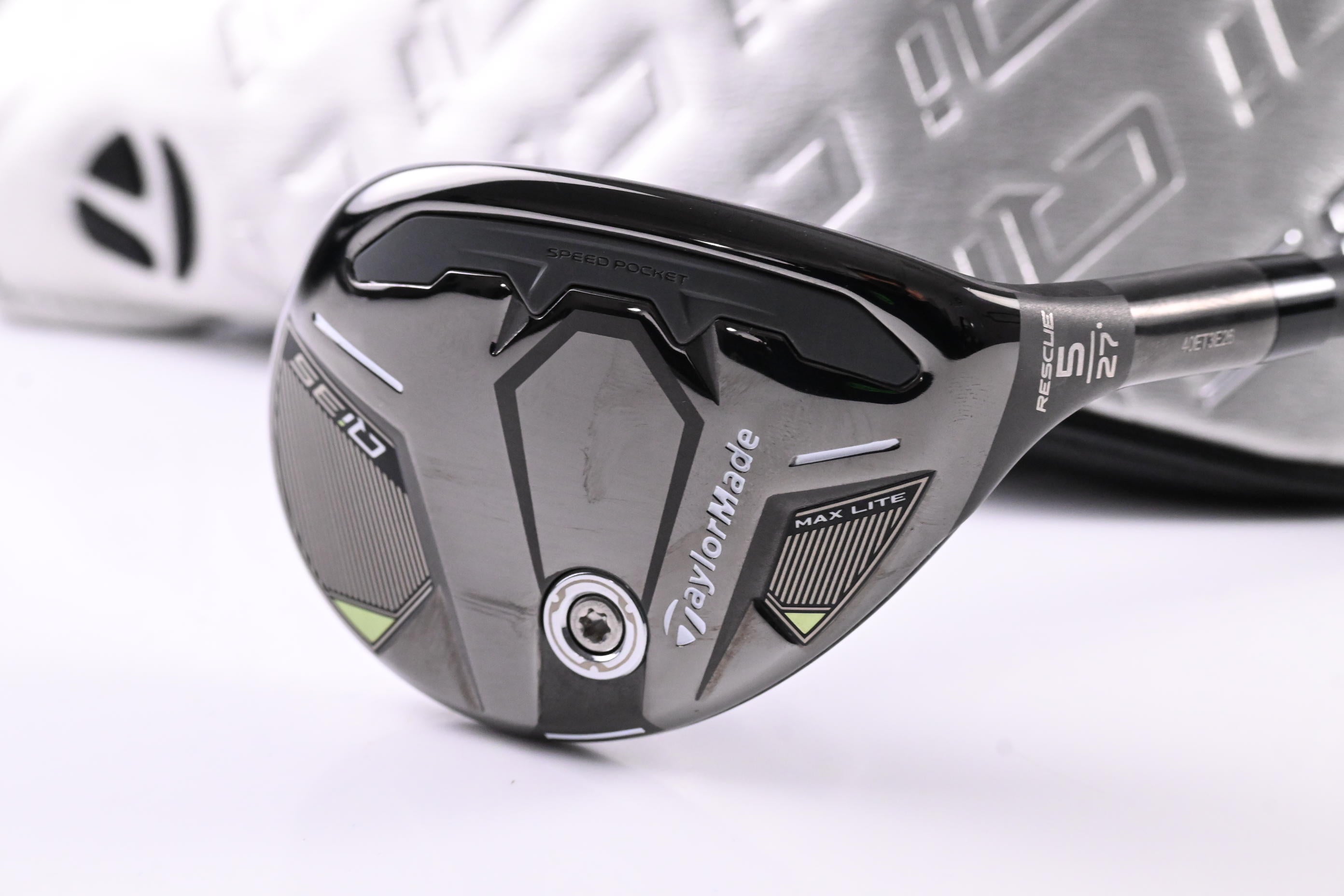 Taylormade Qi35 Max Lite #5 Hybrid / 27 Degree / Senior Flex Vanquish 5 Shaft
