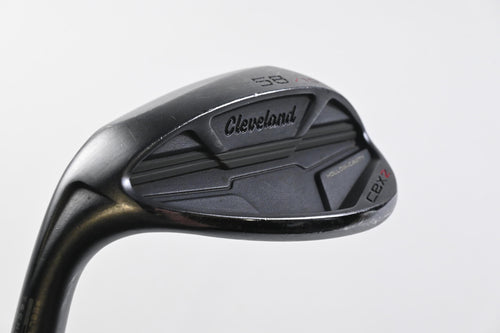 Left Hand Cleveland CBX 2 Lob Wedge / 58 Degree / Wedge Flex Dynamic Gold 115