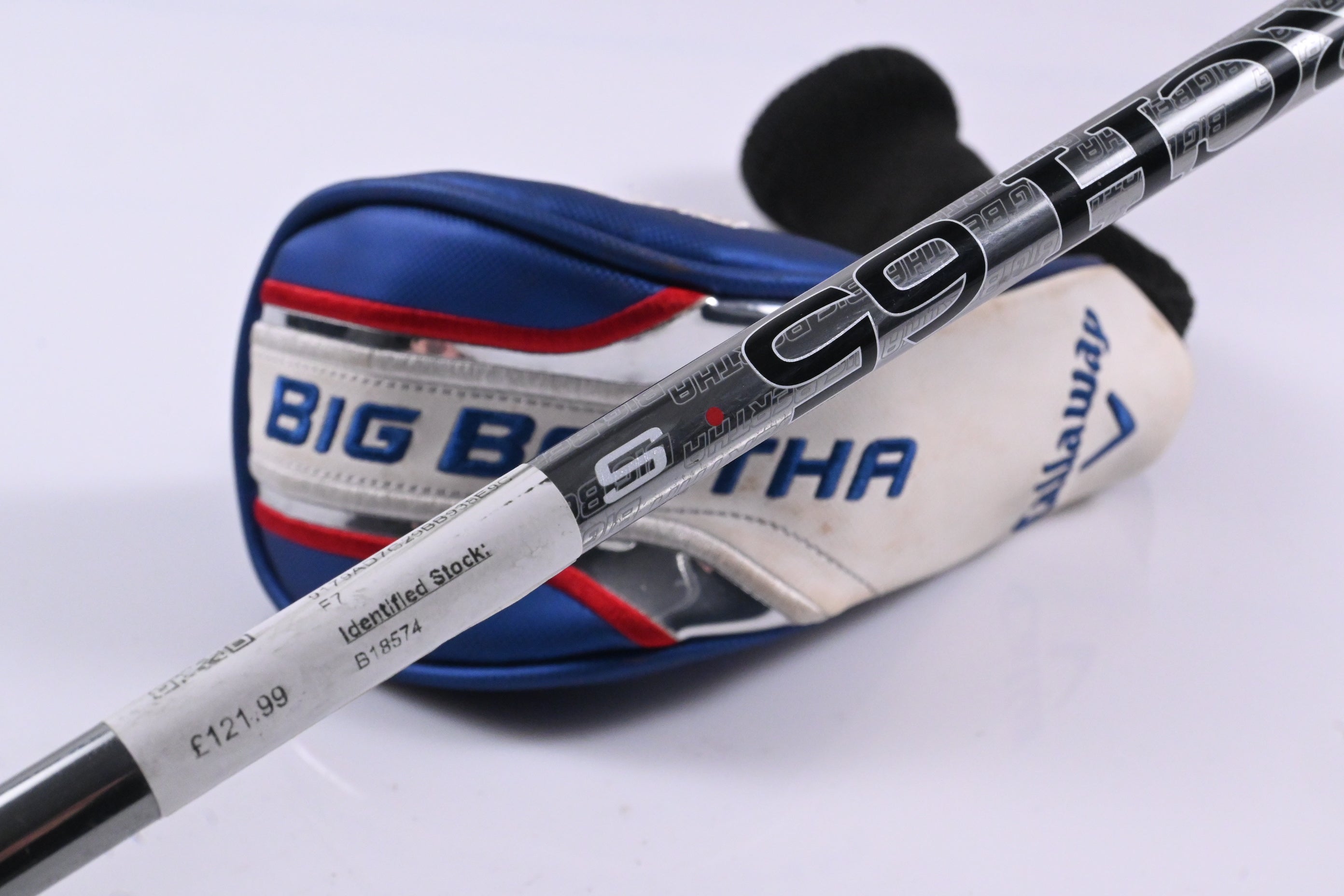 Left Hand Callaway Big Bertha B21 #5 Hybrid / 24 Degree / Stiff Flex RCH 65