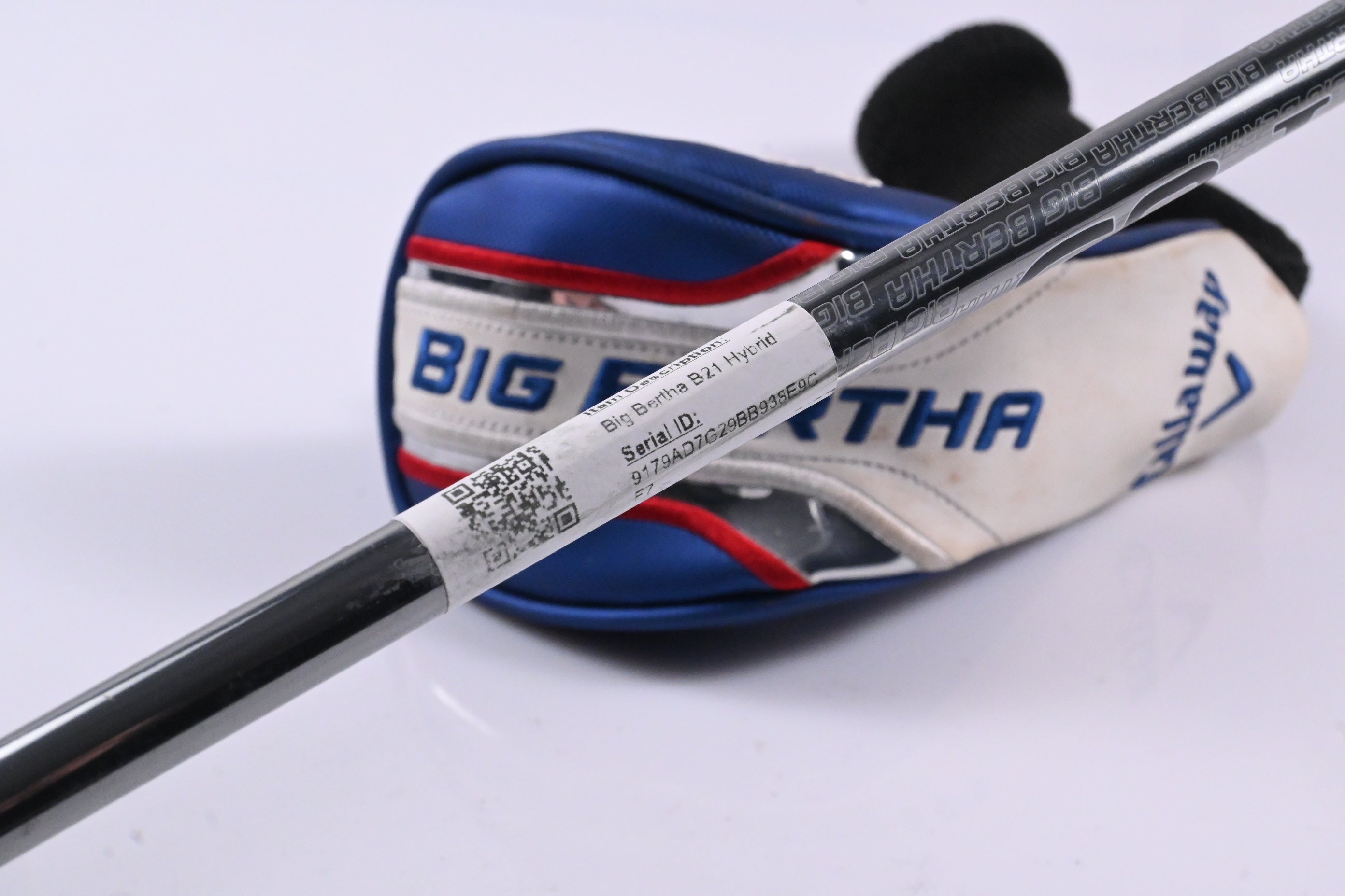 Left Hand Callaway Big Bertha B21 #5 Hybrid / 24 Degree / Stiff Flex RCH 65