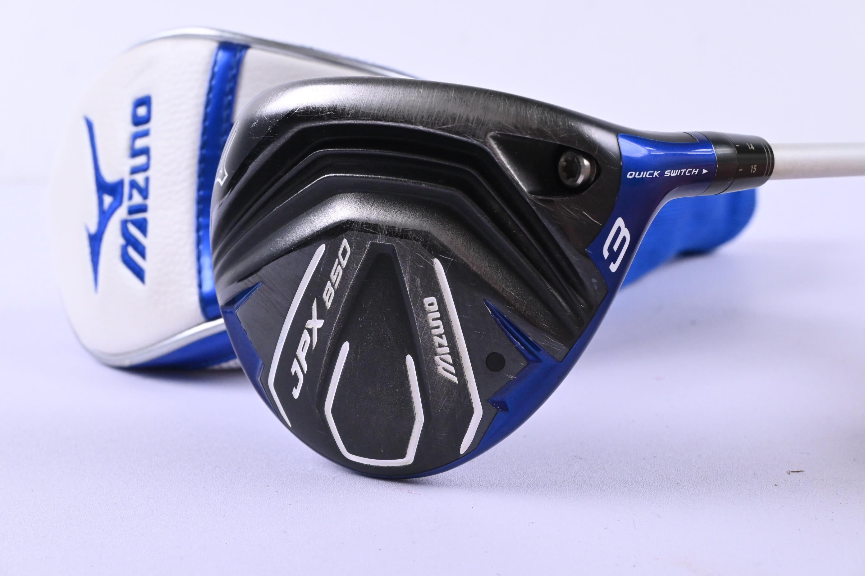 Mizuno JPX 850 #3 Wood / 15 Degree / Stiff Flex Fujikura Motore Speeder VC 6.3