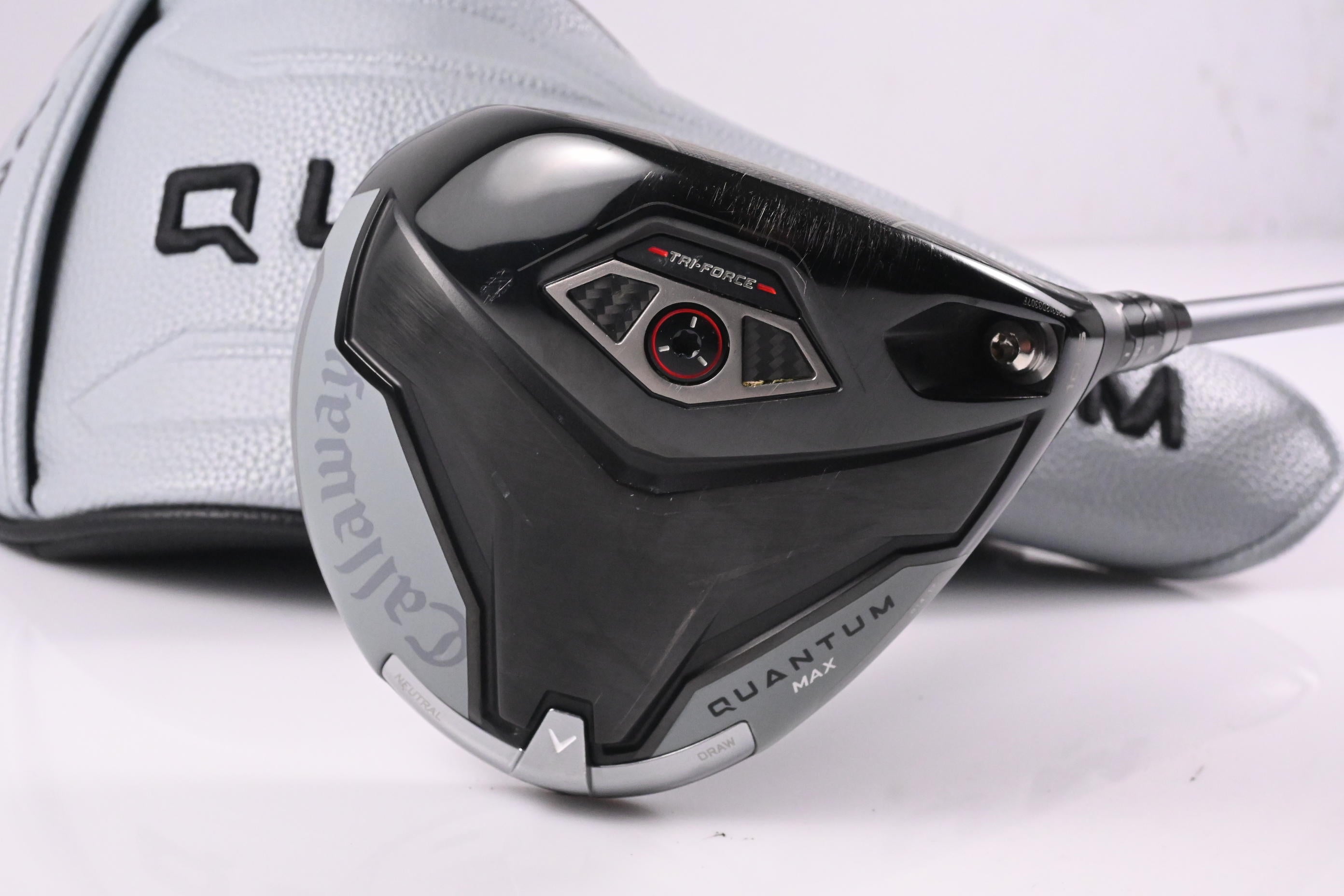 Callaway Quantum Max Driver / 10.5 Degree / Stiff Flex Denali Frost Silver 50