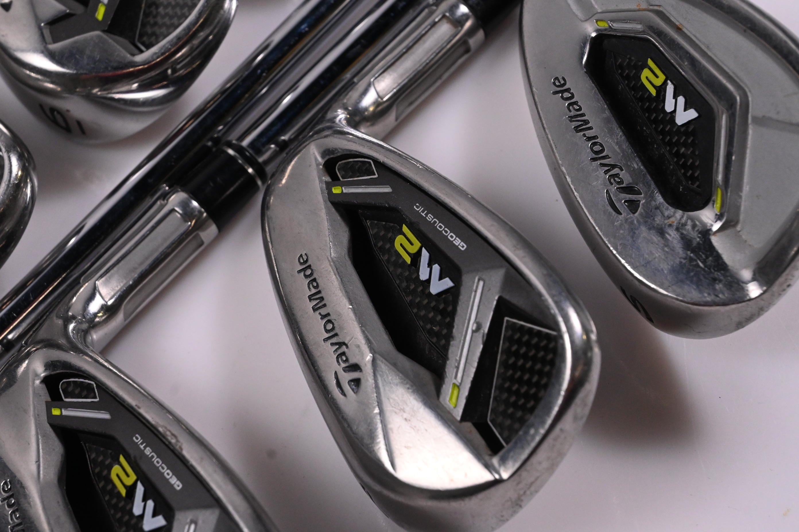 Taylormade M2 2017 Irons / 4-PW+SW / Regular Flex KBS Tour C-Taper 105 Shafts