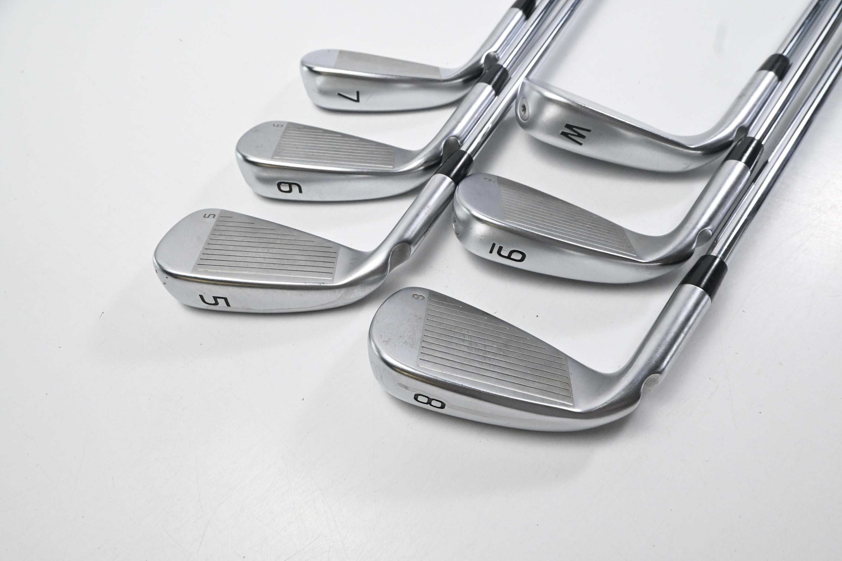 Ping G440 Irons / 5-PW / Blue Dot / Regular Flex Ping AWT 3.0 Shafts