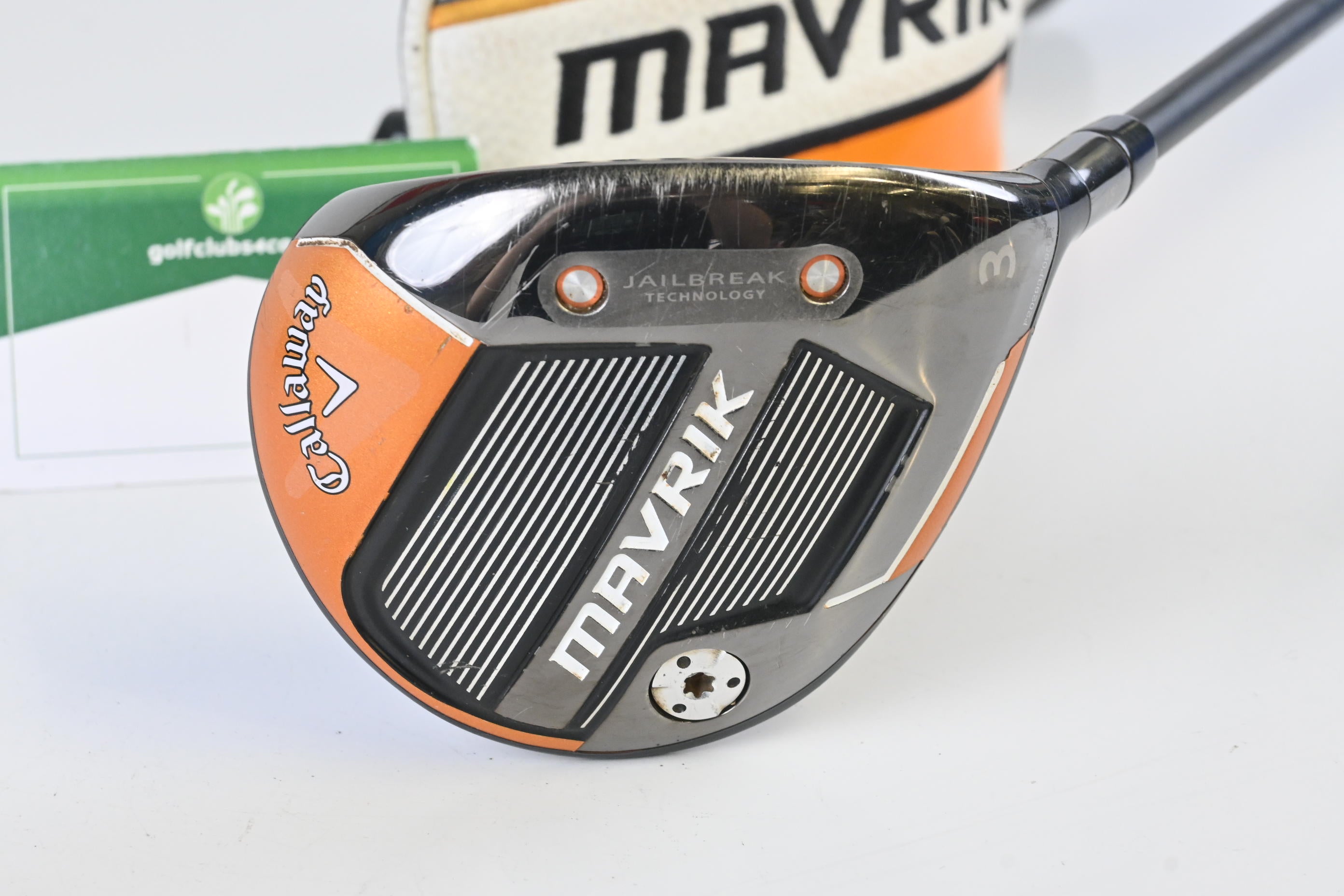 Callaway Mavrik #3 Wood / 15 Degree / Stiff Flex Aldila Rogue White MSI 130 70