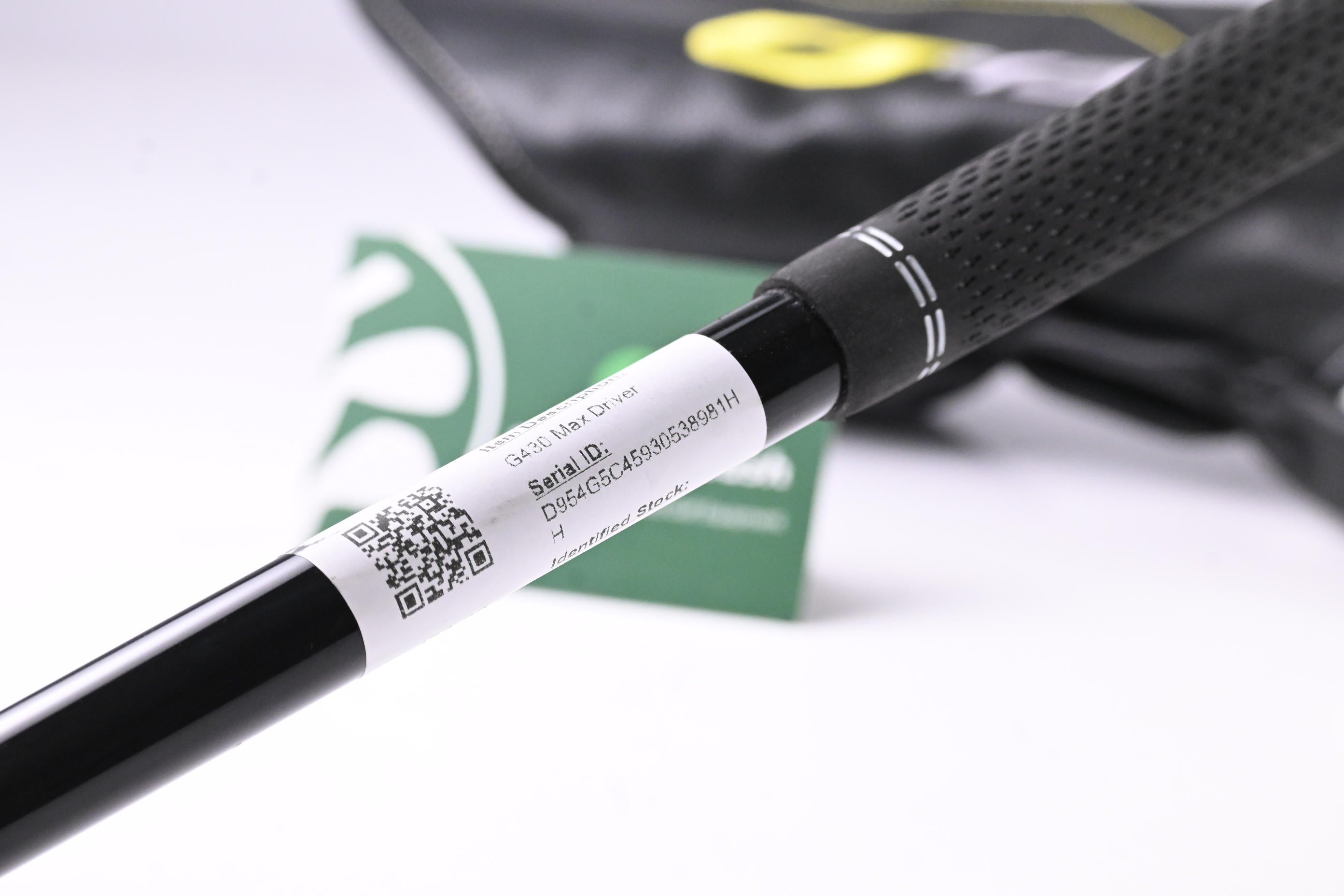 Ping G430 Max Driver / 9 Degree / Stiff Flex Ping Alta CB Black 65