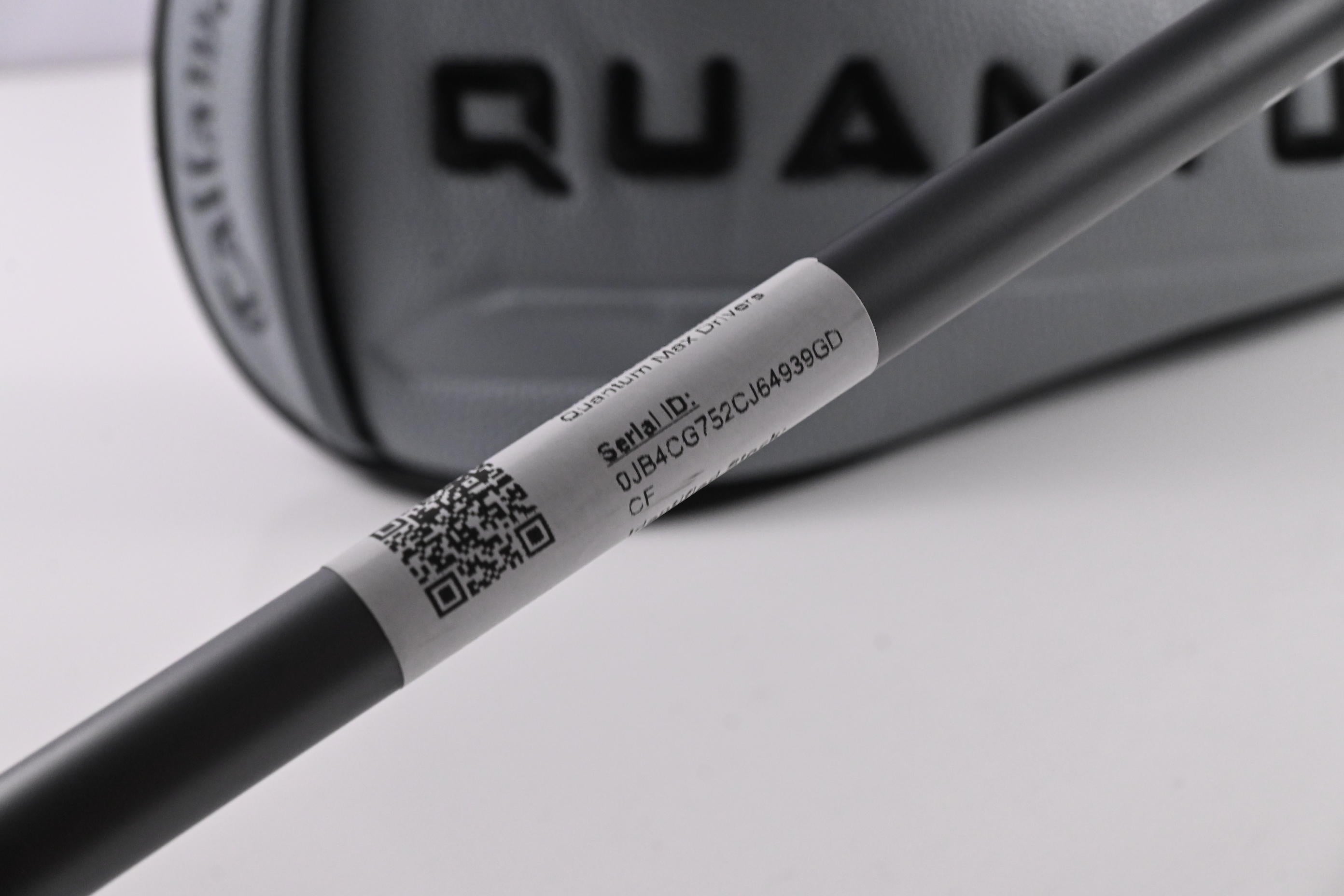 Callaway Quantum Max Driver / 9 Degree / Stiff Flex Denali Frost Silver 60 Shaft