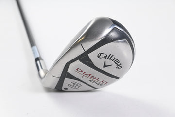 Left Hand Callaway Diablo Edge #3 Hybrid / 21 Degree / Regular Flex Callaway 70