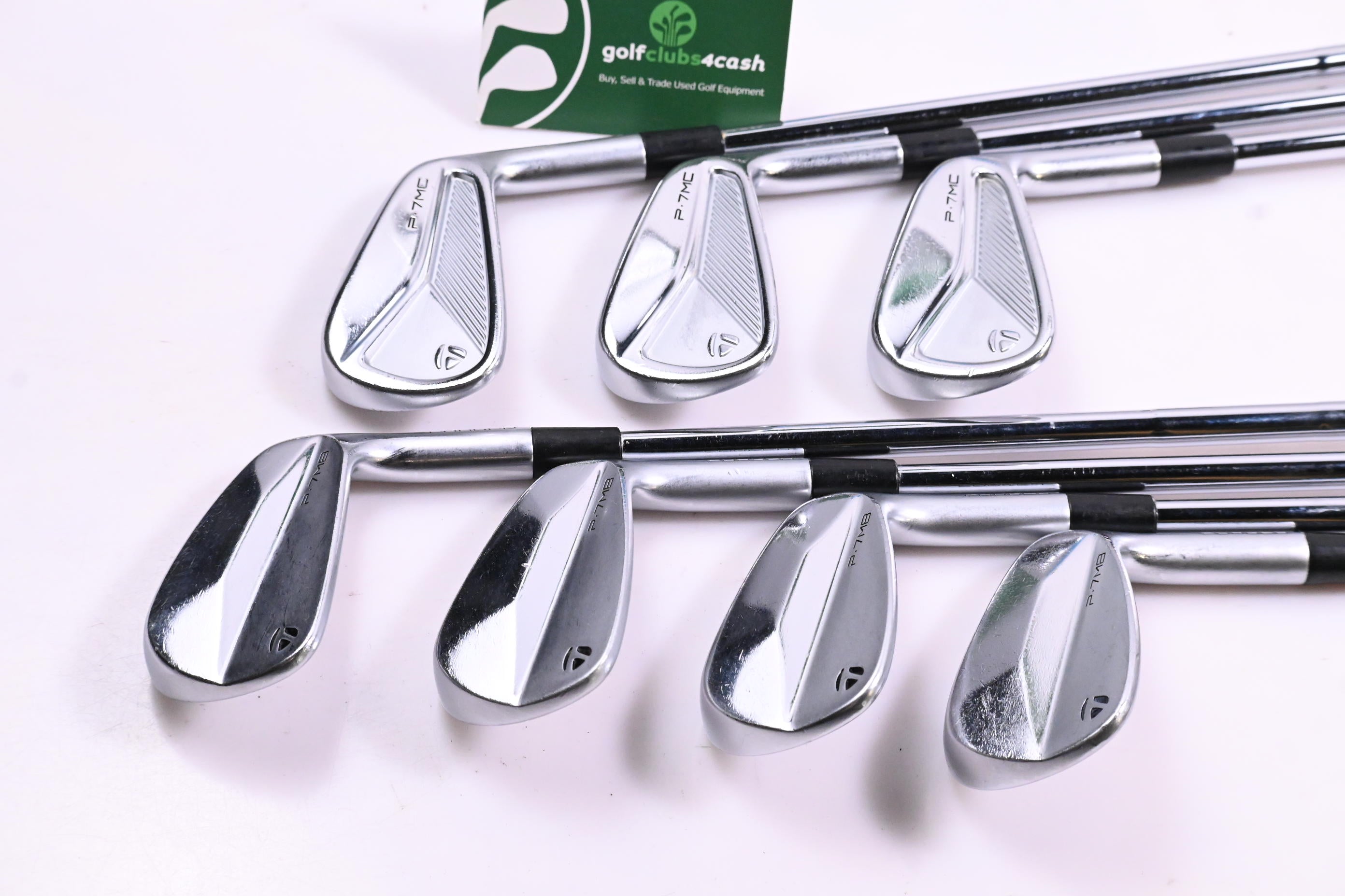 Taylormade P7MC/P7MB 2023 Irons / 4-PW / X-Flex Steel Shafts