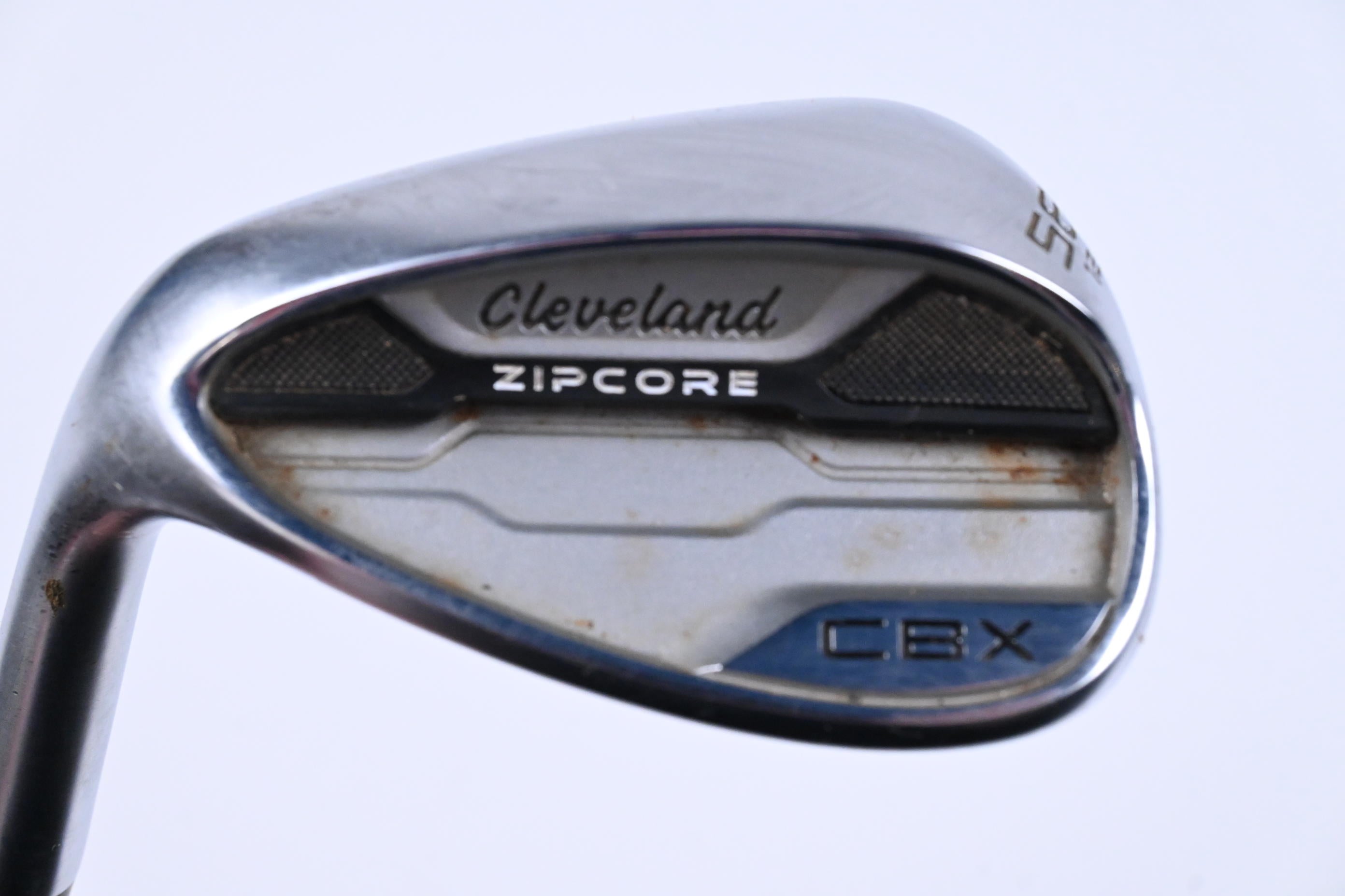 Left Hand Cleveland CBX Zipcore Sand Wedge / 56 Degree / Wedge Flex Dynamic Gold