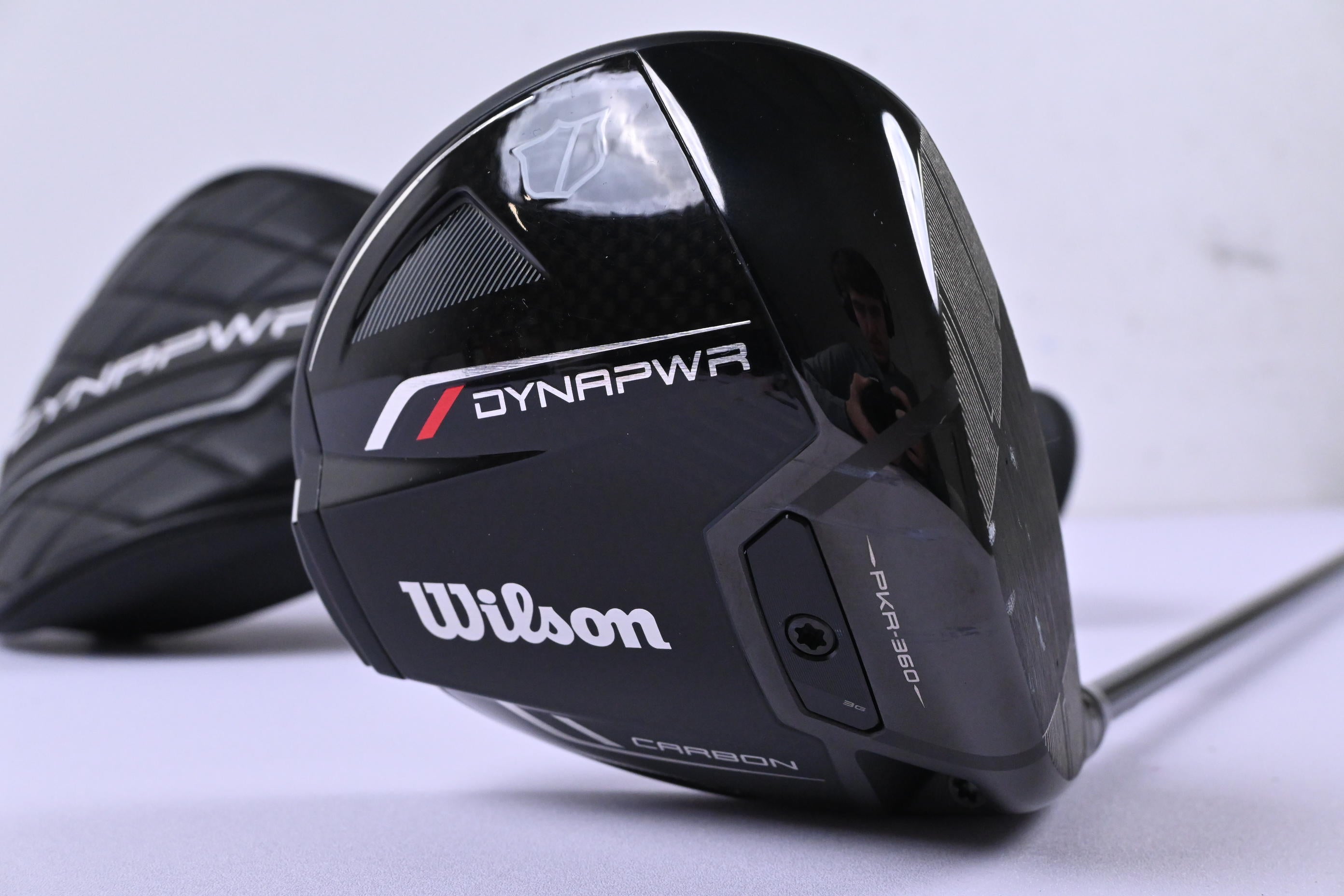 Wilson DYNAPWR 2025 Carbon Driver / 9 Degree / Stiff Flex LINQ PowerCore White 6