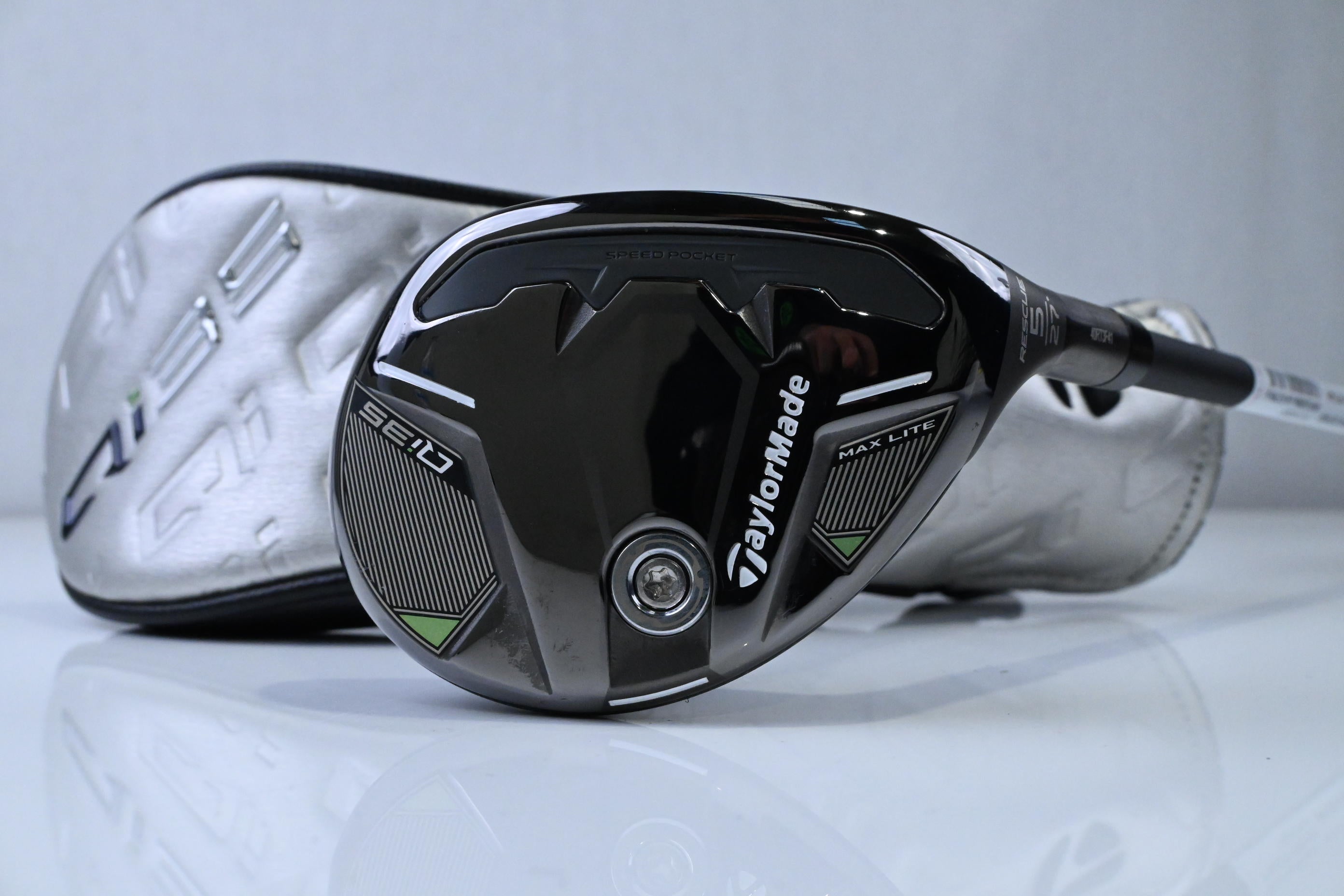 Taylormade Qi35 Max Lite #5 Hybrid / 27 Degree / Senior Flex Vanquish 5 Shaft