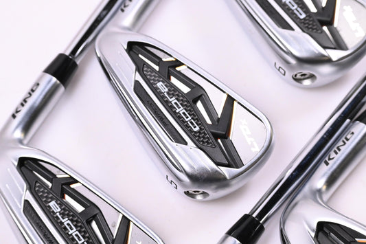 Cobra LTDx Irons / 4-PW+SW / Stiff Flex KBS Tour 90 Shafts