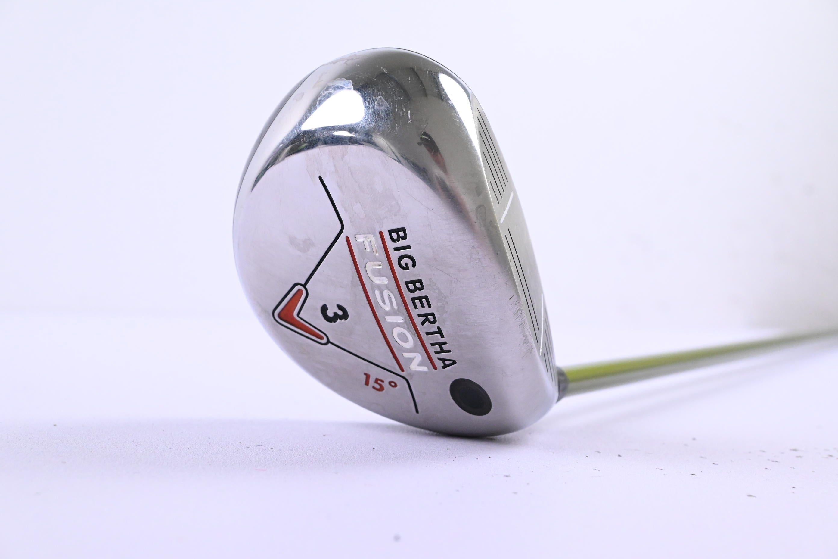 Callaway Big Bertha Fusion #3 Wood / 15 Degree / Stiff Flex Aldila NV Green 85