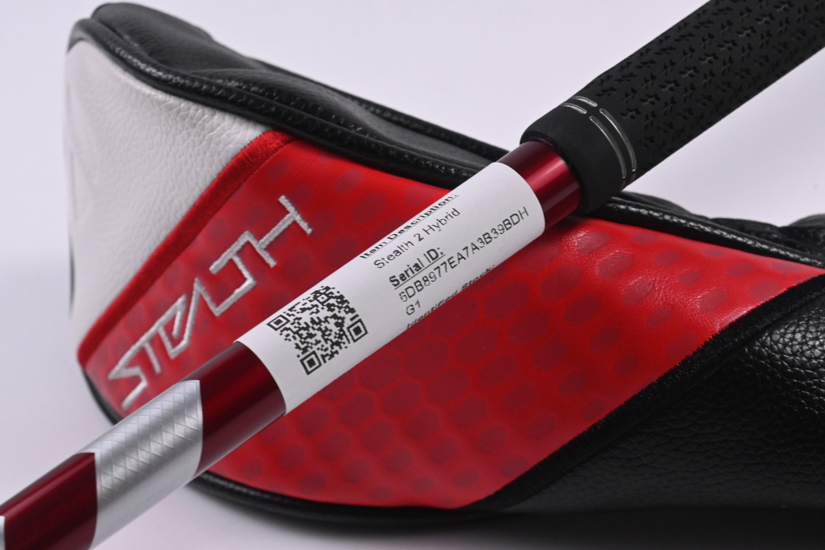 Taylormade Stealth 2 #3 Hybrid / 19 Degree / Stiff Flex Ventus TR Red 7 Shaft
