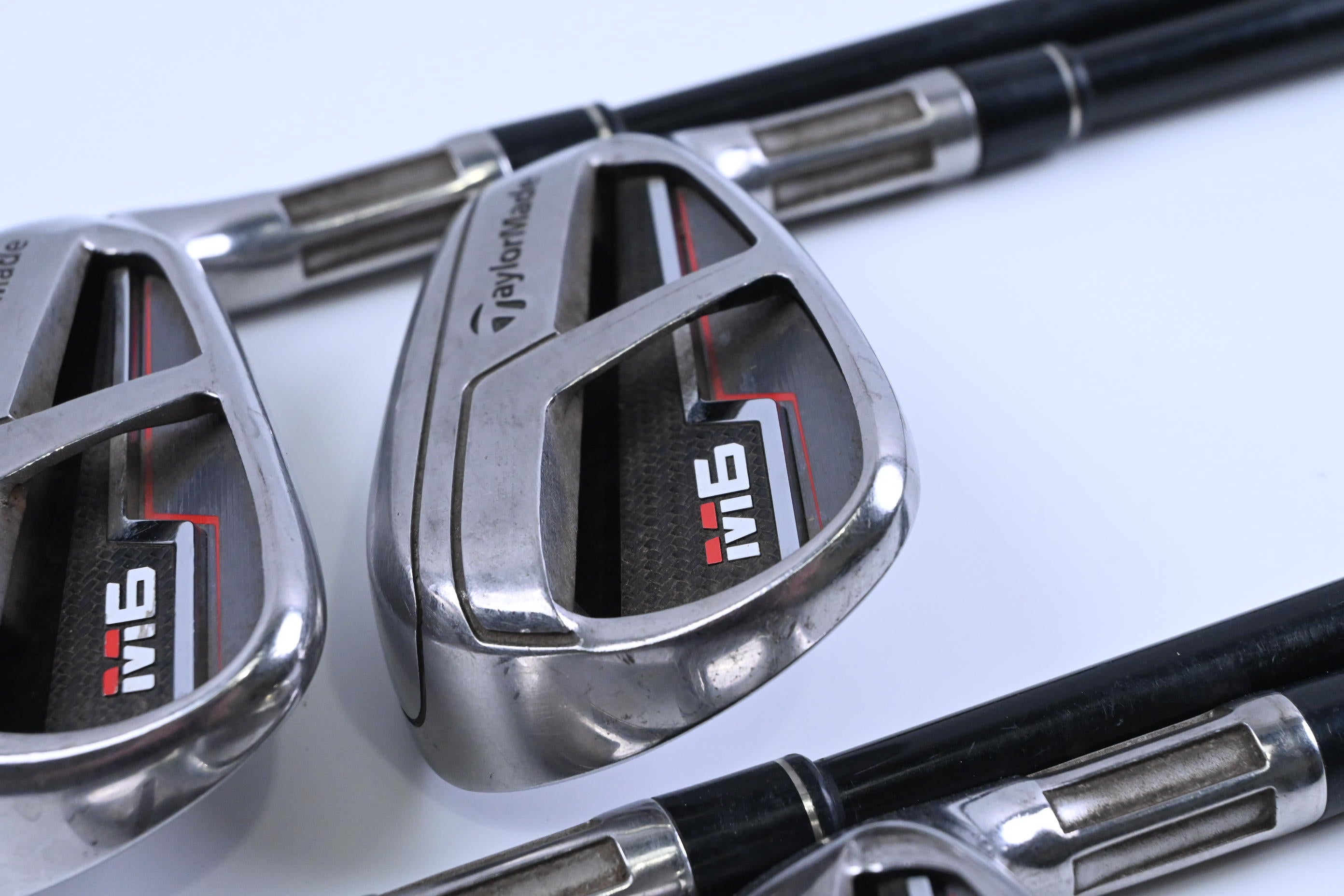 Taylormade M6 Irons / 7-PW / Regular Flex Fujikura Atmos Orange 6 Shafts