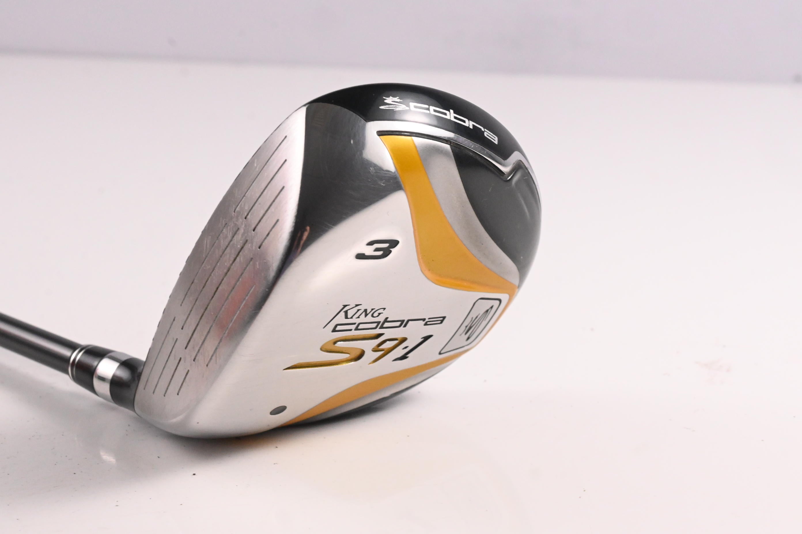 Left Hand Cobra S9-1 #3 Wood / 15 Degree / Regular Flex Aldila DVS 55 Shaft