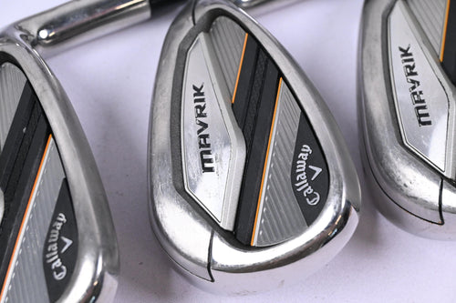 Callaway Mavrik Irons / 5-PW+GW+SW / Senior Flex Project X Catalyst 55 Shafts