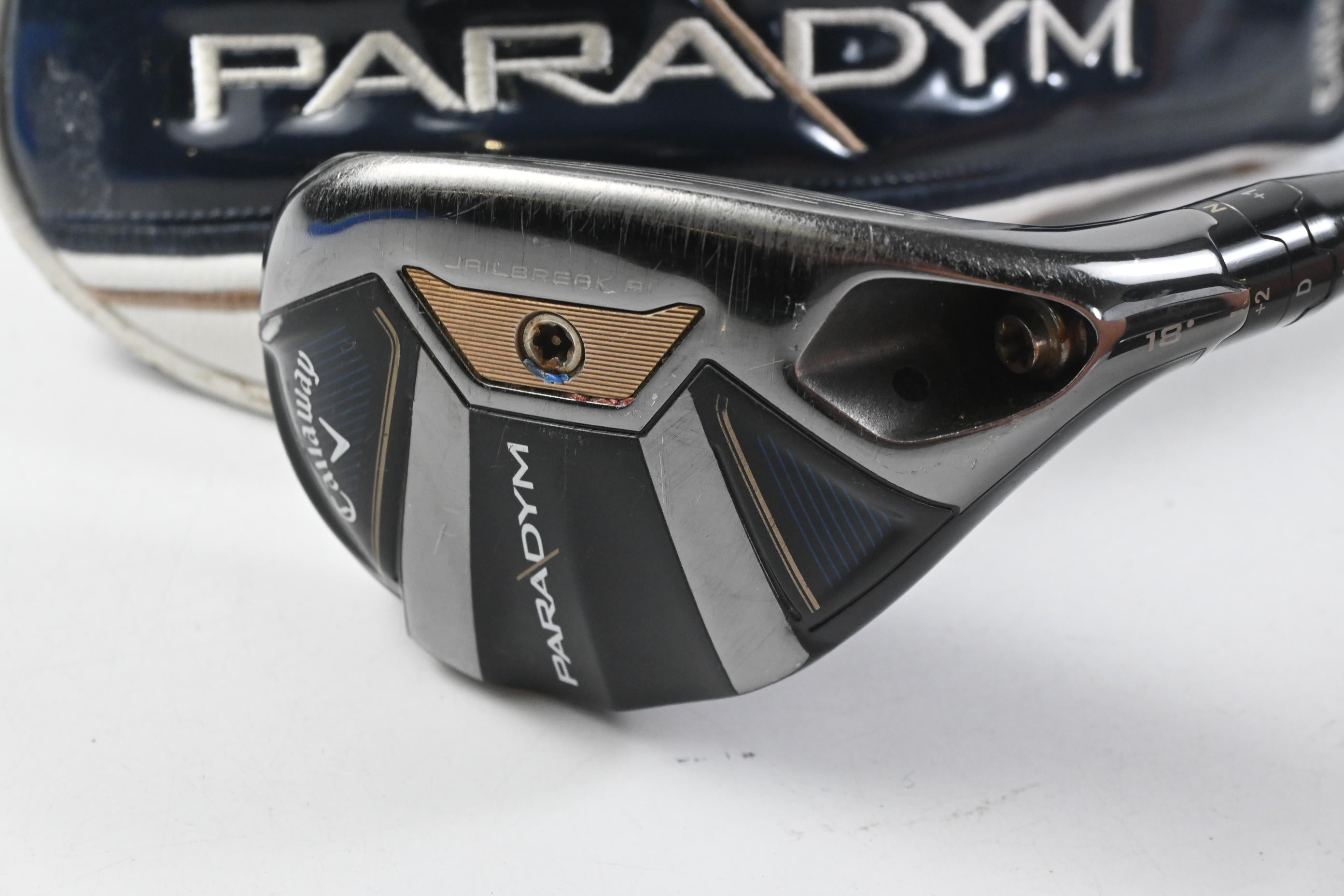 Callaway Paradym #3 Hybrid / 18 Degree / Regular Flex Hzrdus Silver 65 Shaft