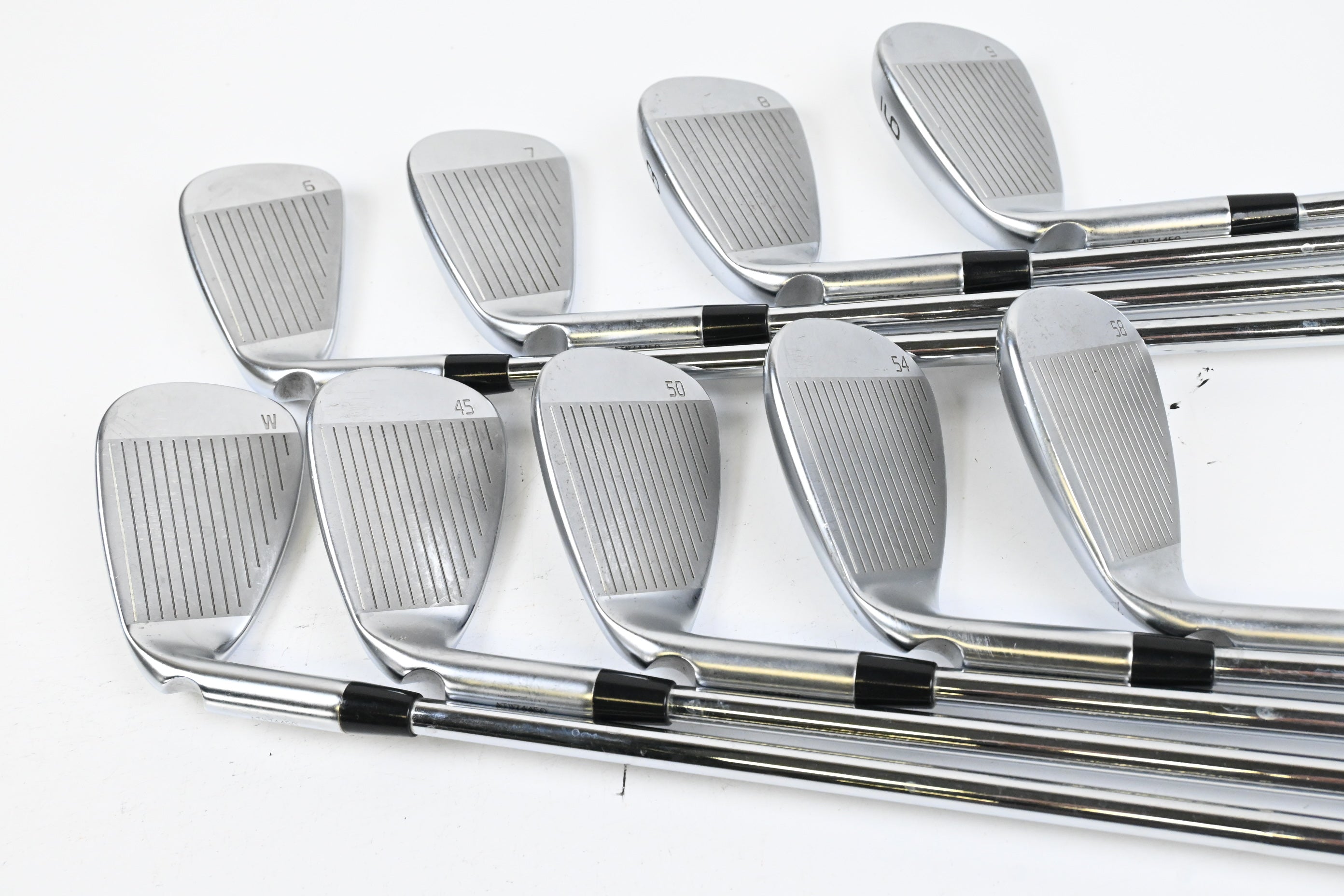 Ping G430 Irons / 6-PW+GW+UW+SW+LW / Blue Dot / Regular Flex Ping AWT 2.0 Shafts