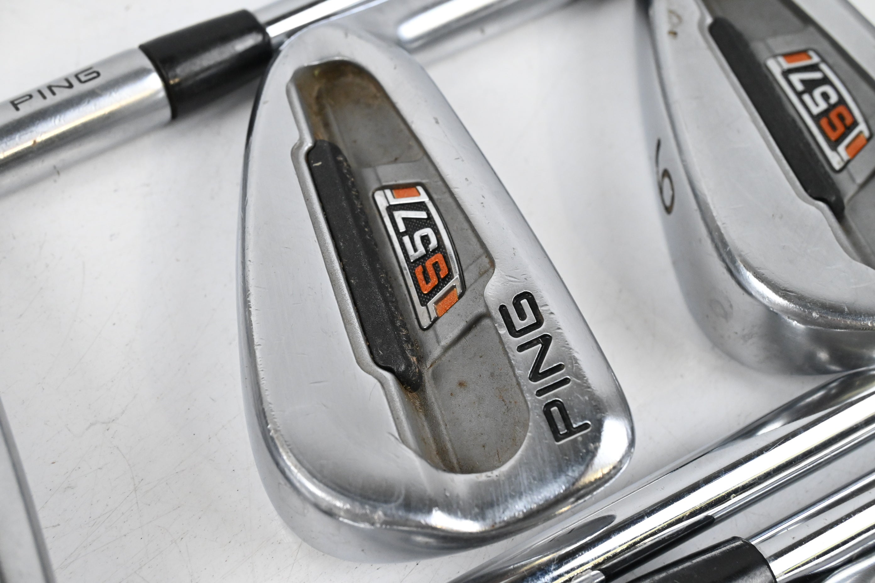 Ping S57 Irons / 4-PW / Purple Dot / Stiff Flex Steel Shaft