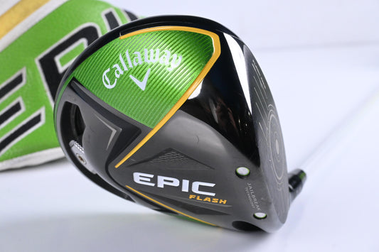 Callaway Epic Flash Driver / 10.5 Degree / X-Flex Aldila Rogue 110 MSI Silver 60