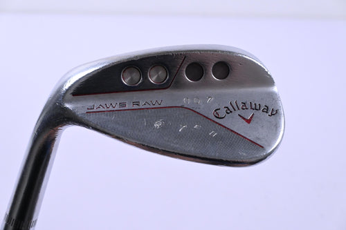 Left Hand Callaway Jaws Raw Sand Wedge / 54 Degree / Wedge Flex DG Spinner Shaft
