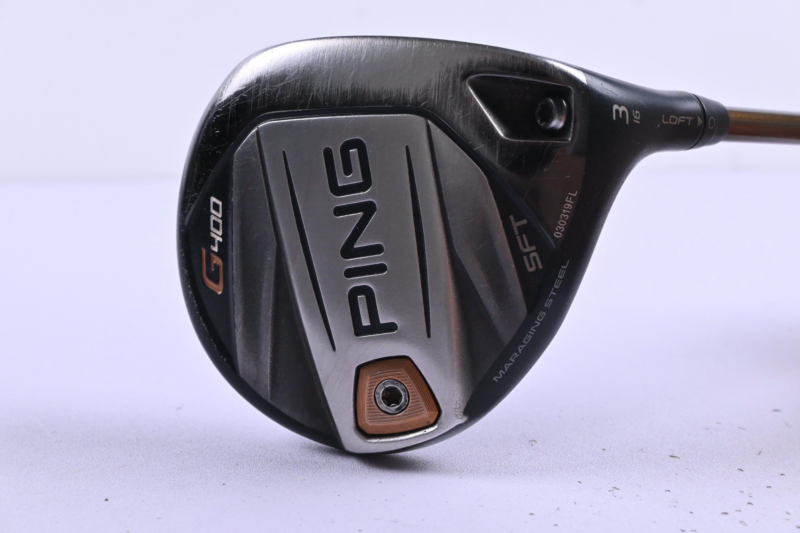 Ping G400 SFT #3 Wood / 16 Degree / Stiff Flex Ping Alta CB 65 Shaft