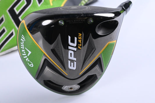 Callaway Epic Flash Driver / 10.5 Degree / X-Flex Aldila Rogue 110 MSI Silver 60