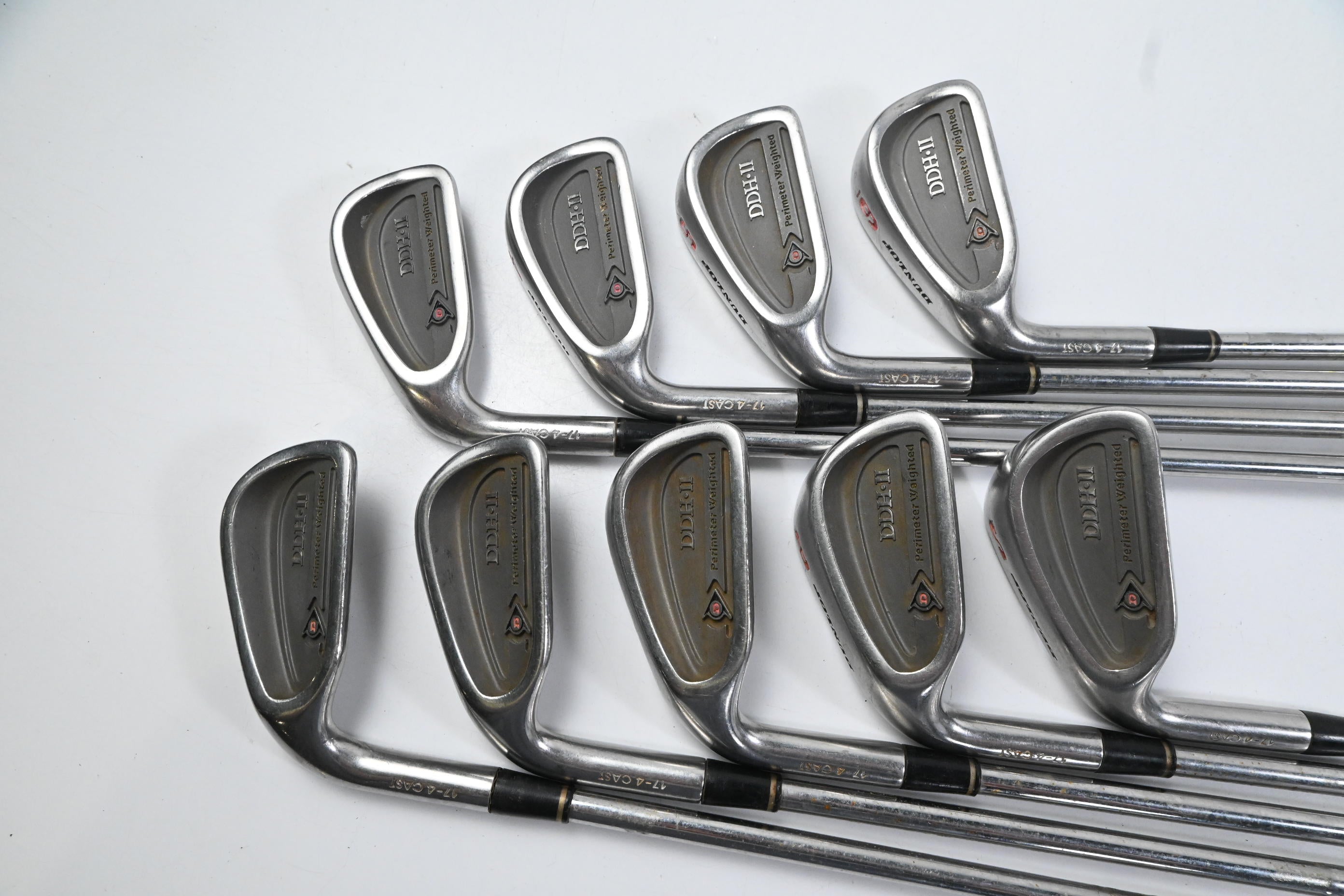 Left Hand Dunlop DDH II Irons / 3-PW+SW / Regular Flex Dunlop DDH II Shafts