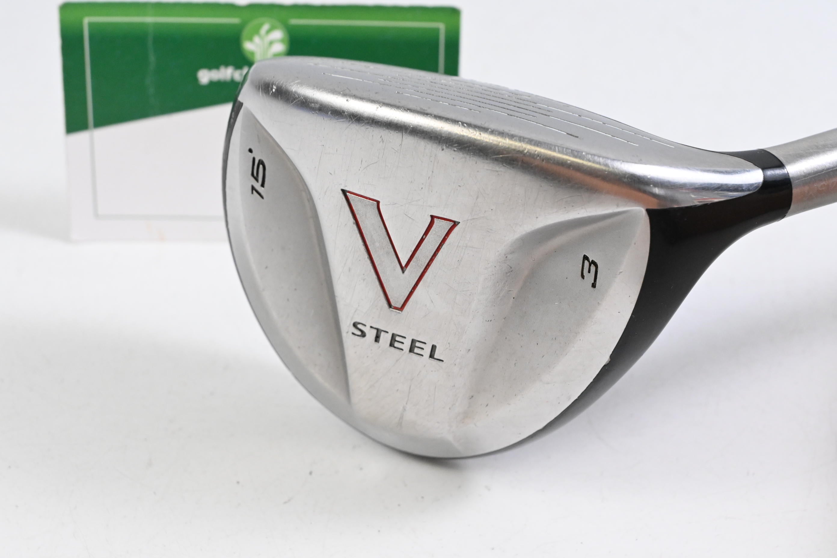 Taylormade V-Steel #3 Wood / 15 Degree / Stiff Flex Taylormade M.A.S.2 Shaft