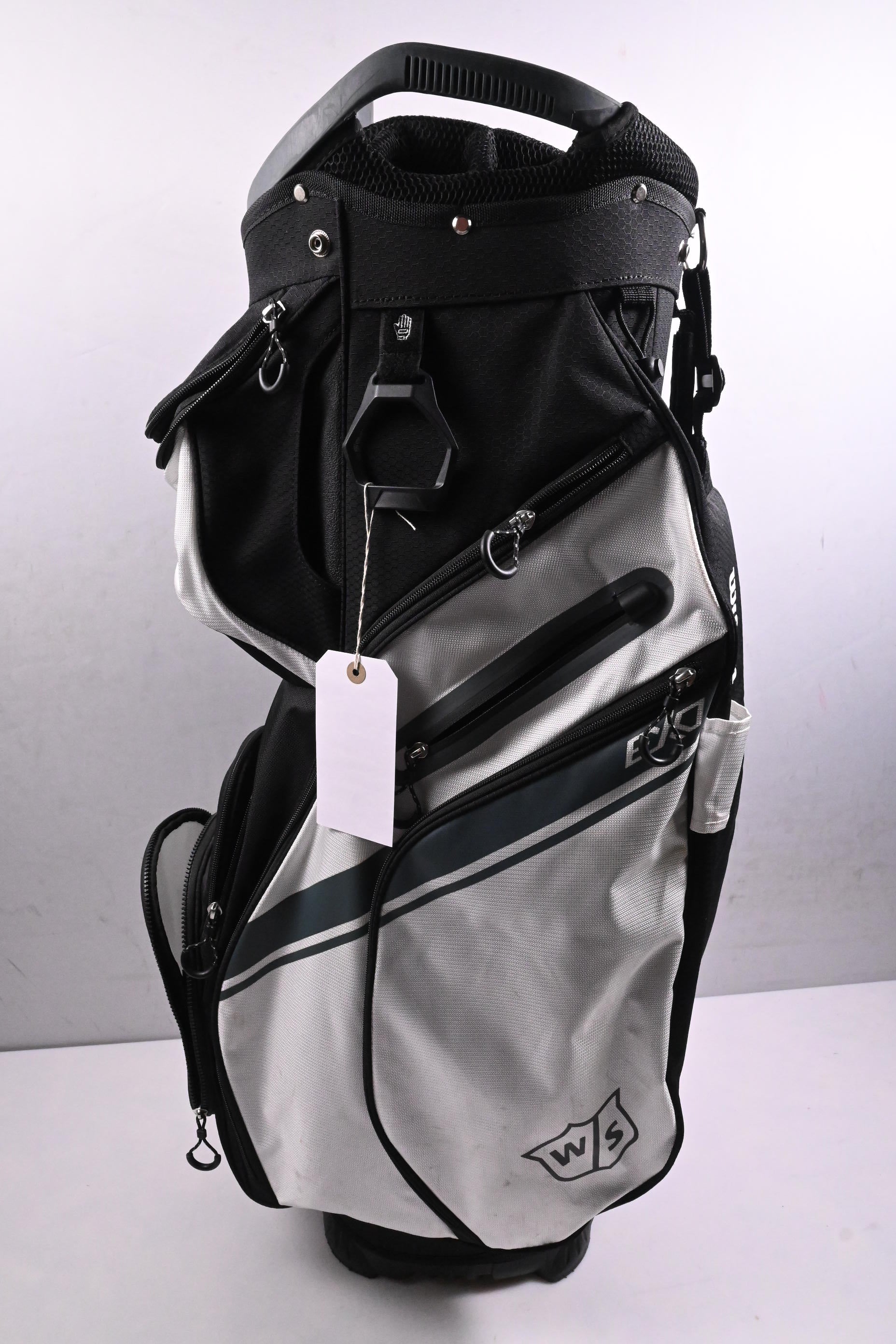 Wilson EXO Cart Bag / 14-Way Divider / Black & White