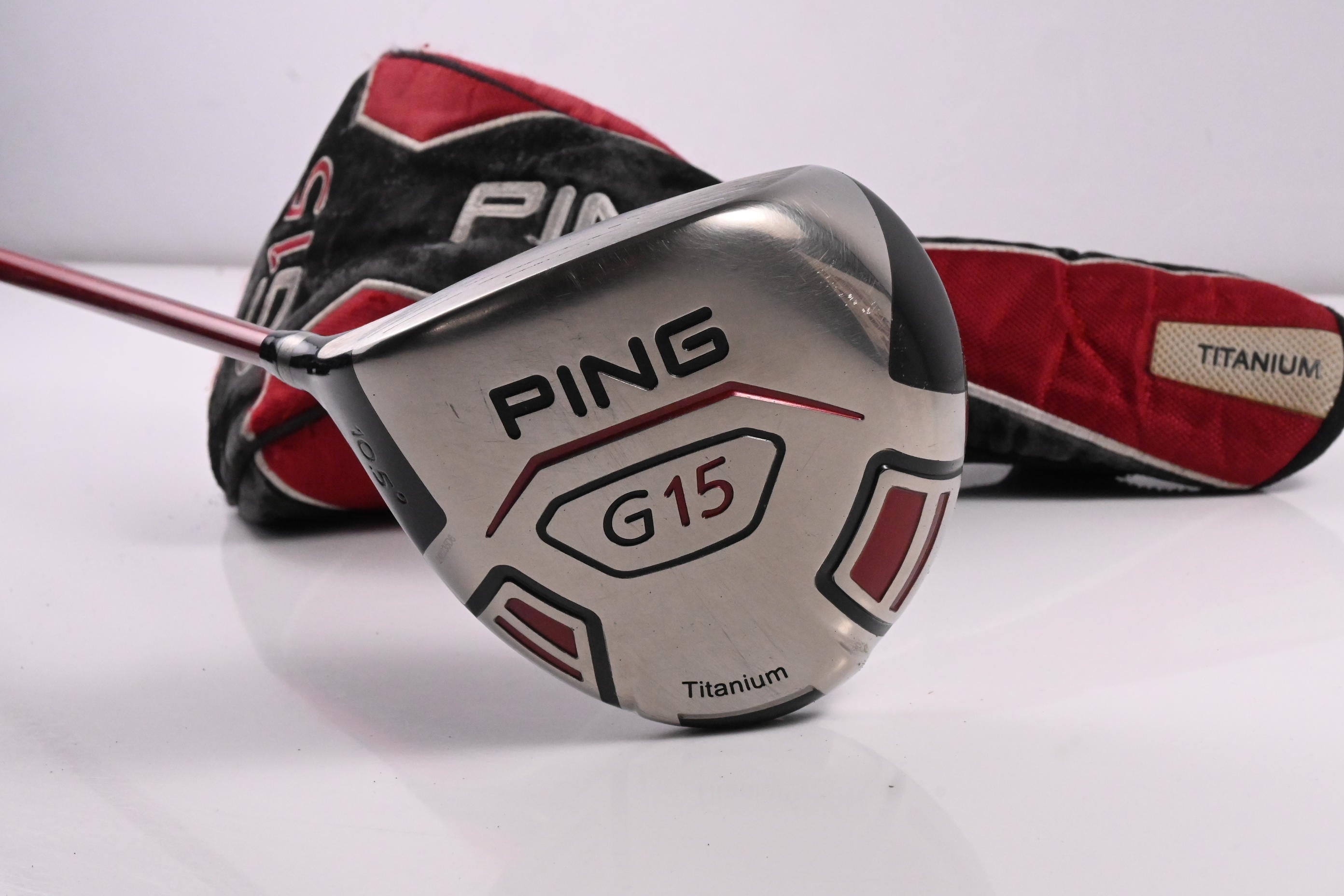 Left Hand Ping G15 Driver / 10.5 Degree / Regular Flex Ping TFC 149 D Shaft
