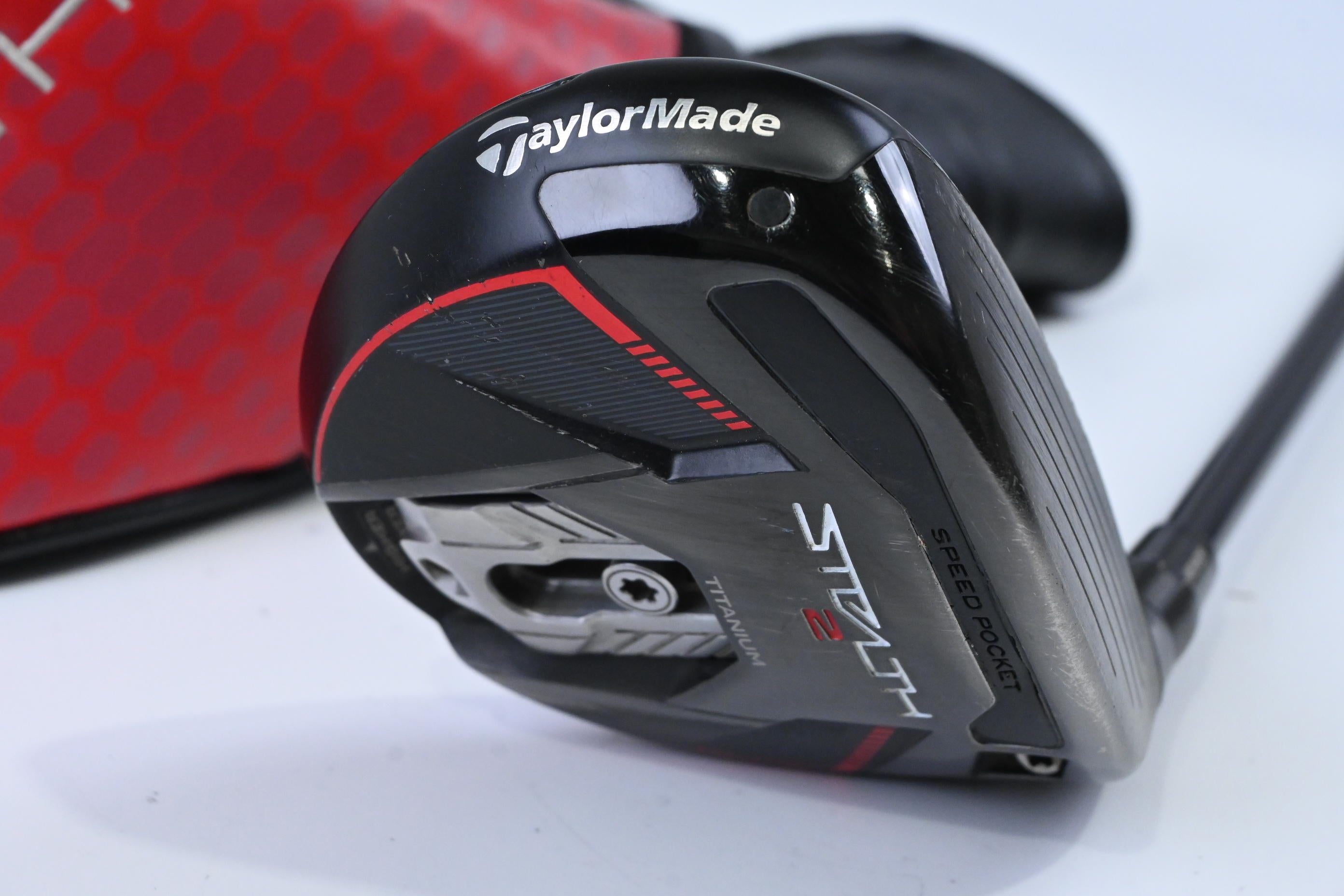 Taylormade Stealth 2 Plus #3 Wood / 15 Degree / Stiff Flex Kai'li Red 75 Shaft