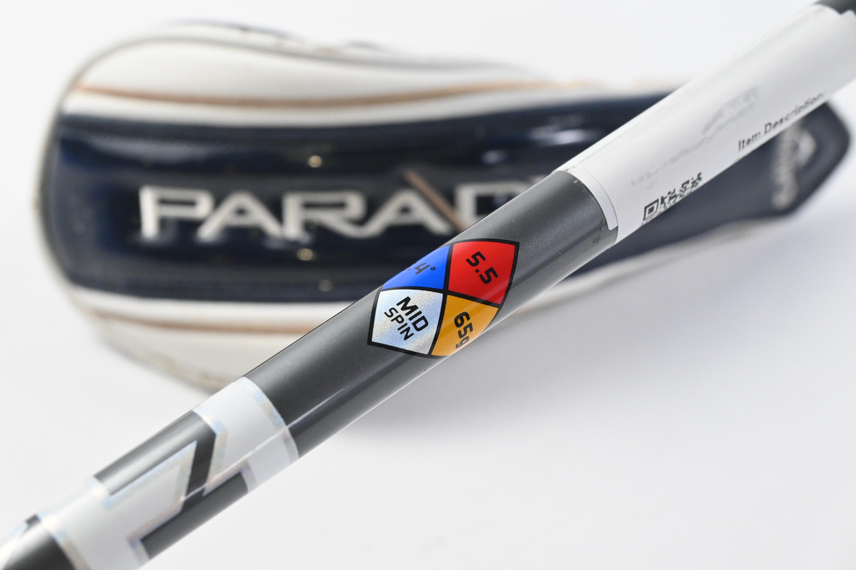 Callaway Paradym #3 Hybrid / 18 Degree / Regular Flex Hzrdus Silver 65 Shaft