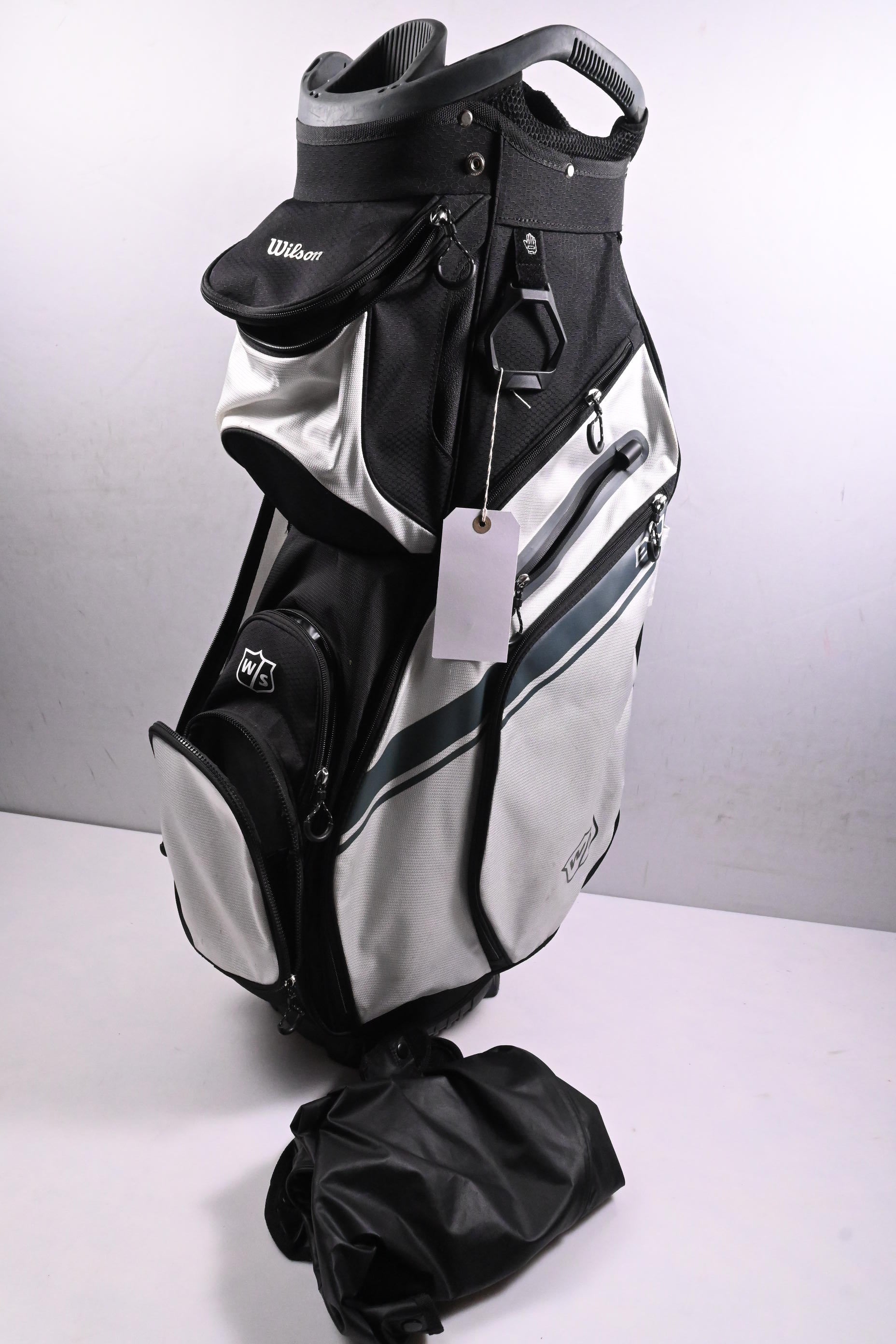 Wilson EXO Cart Bag / 14-Way Divider / Black & White