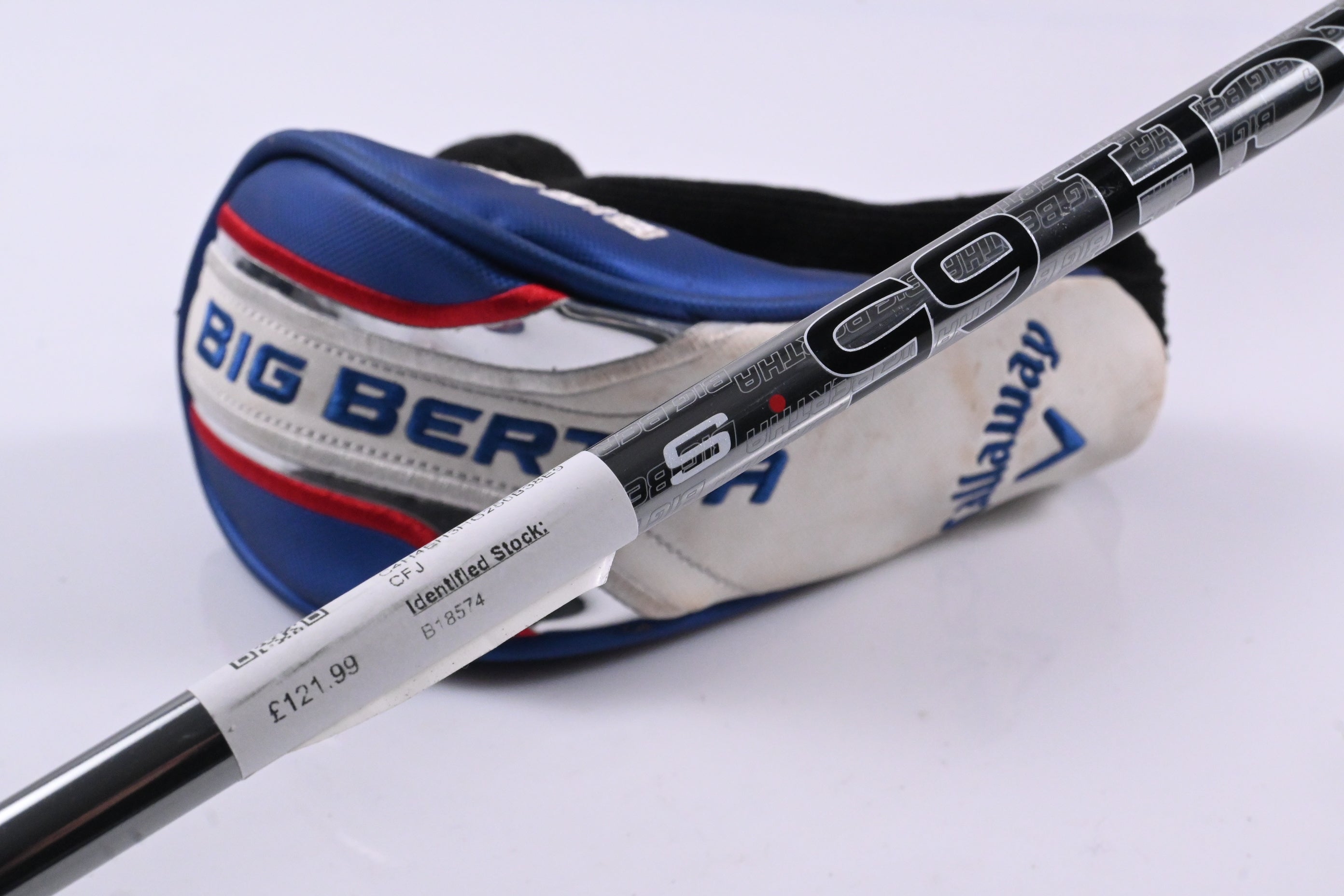 Left Hand Callaway Big Bertha B21 #4 Hybrid / 21 Degree / Stiff Flex RCH 65