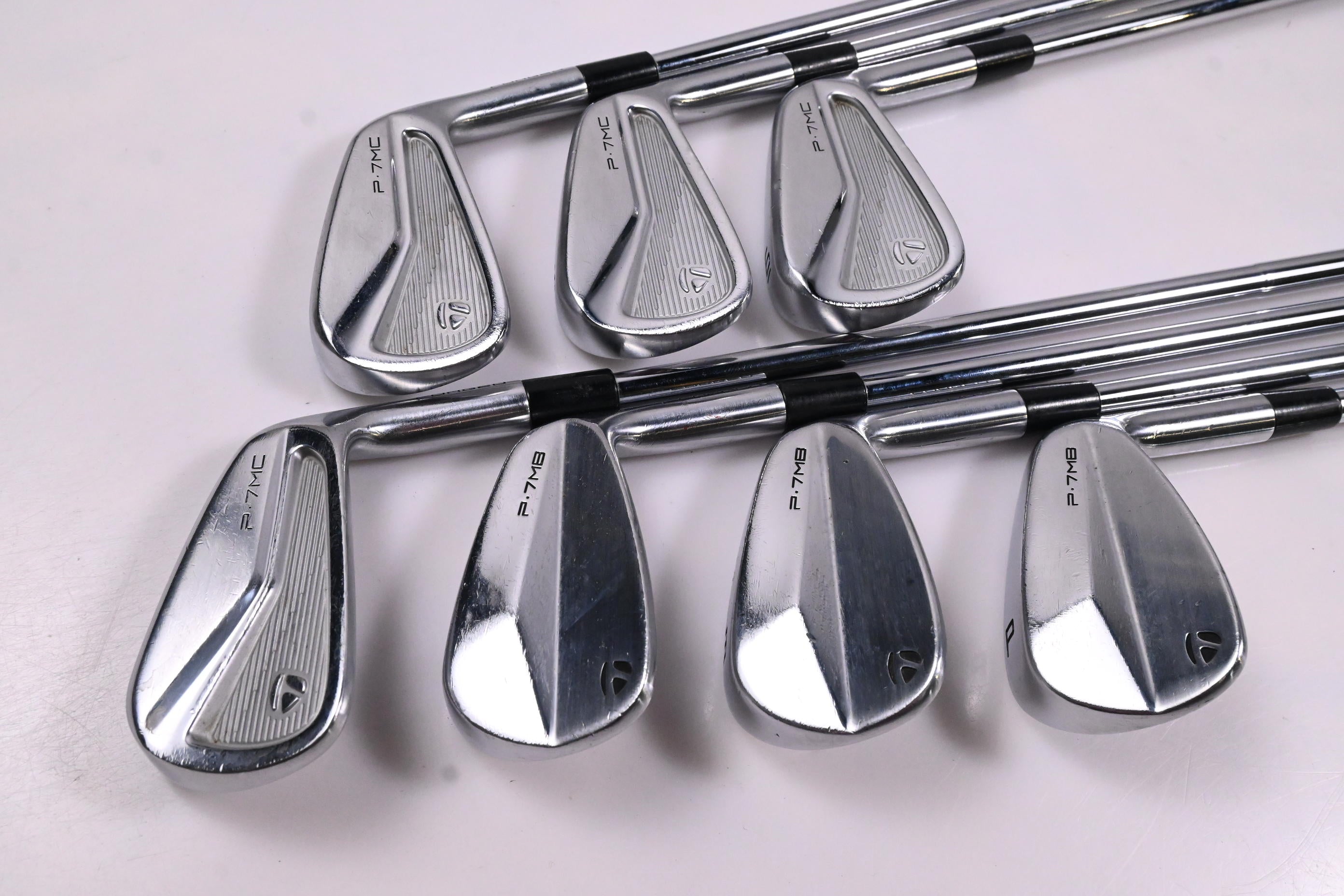 Taylormade P7MC/P7MB 2020 Irons / 4-PW / Stiff Flex Dynamic Gold S300 Shafts